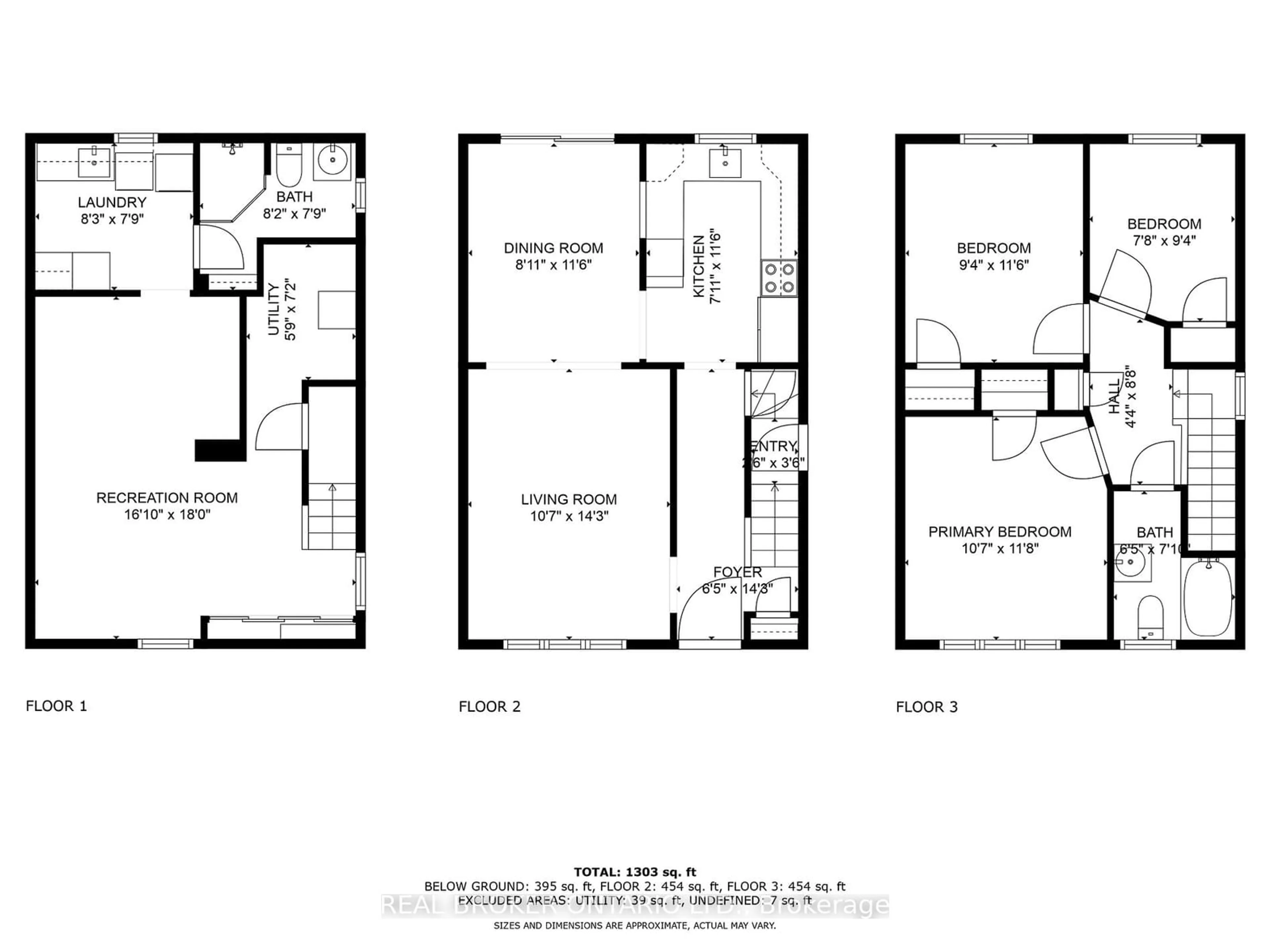 Floor plan for 26 Heale Ave, Toronto Ontario M1N 3X7