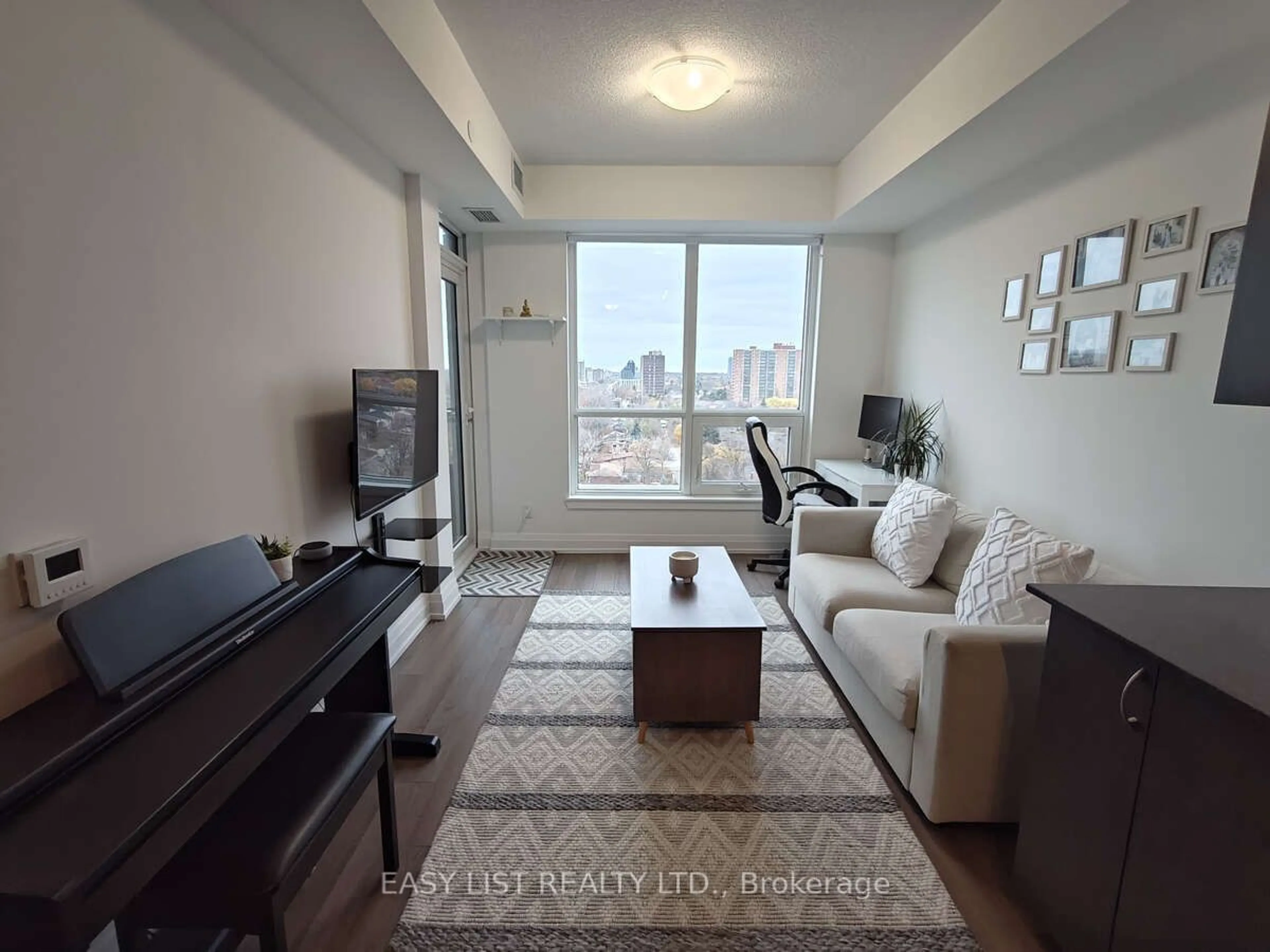 Living room, not visible floor for 3121 Sheppard Ave #1201, Toronto Ontario M1T 0B6