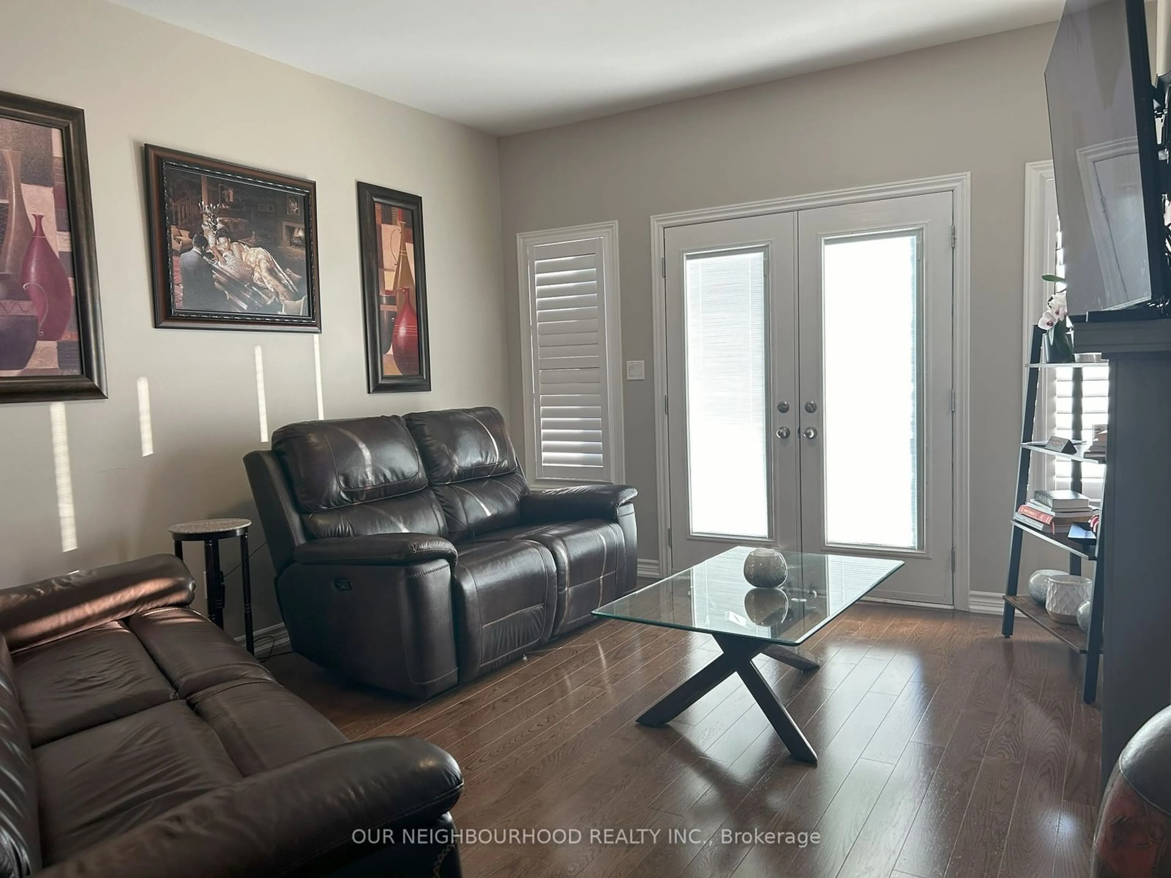 A pic of a room, wood floors for 249 Fleetwood Dr, Oshawa Ontario L1K 3E8