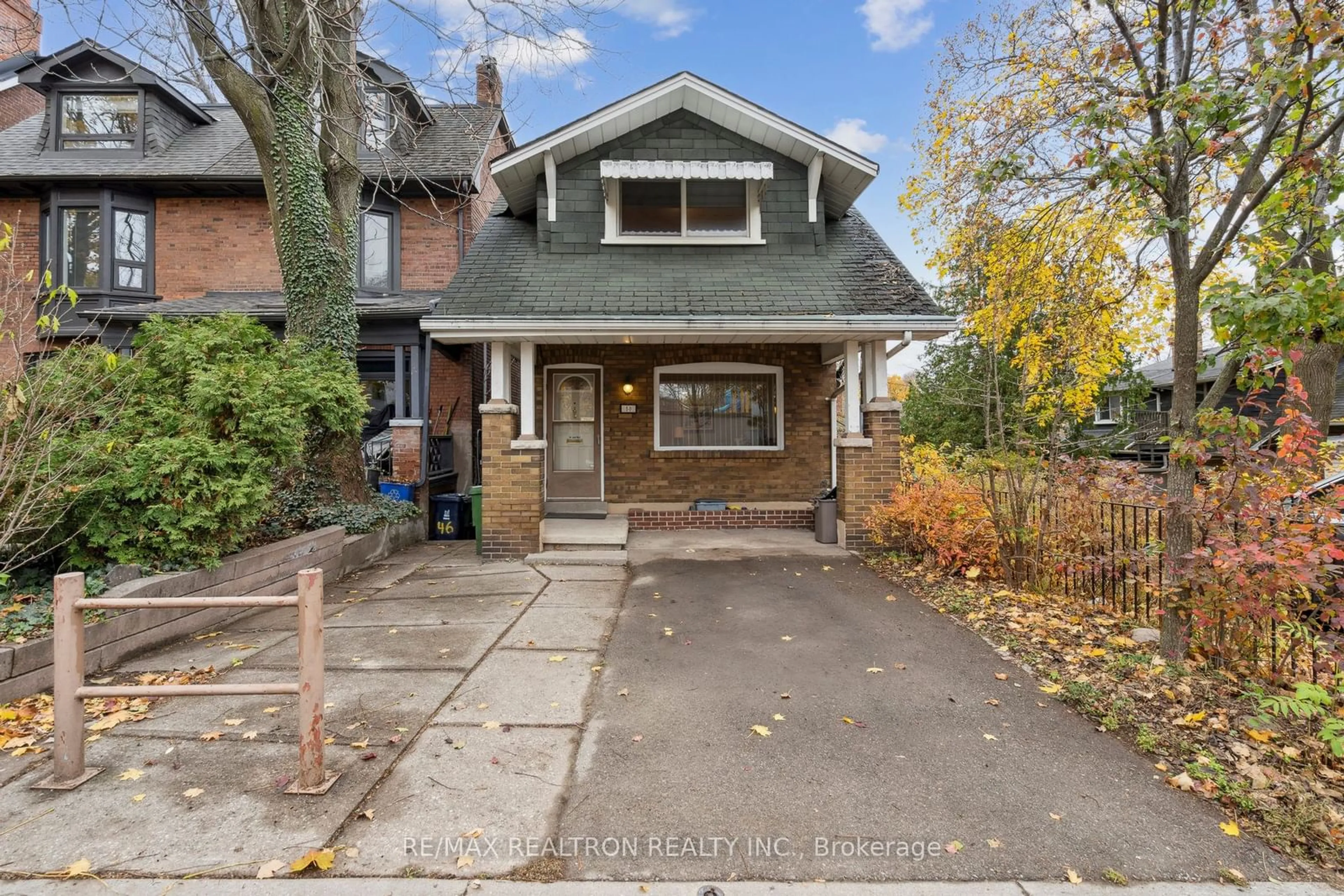 Frontside or backside of a home, the street view for 50 Bain Ave, Toronto Ontario M4K 1E6