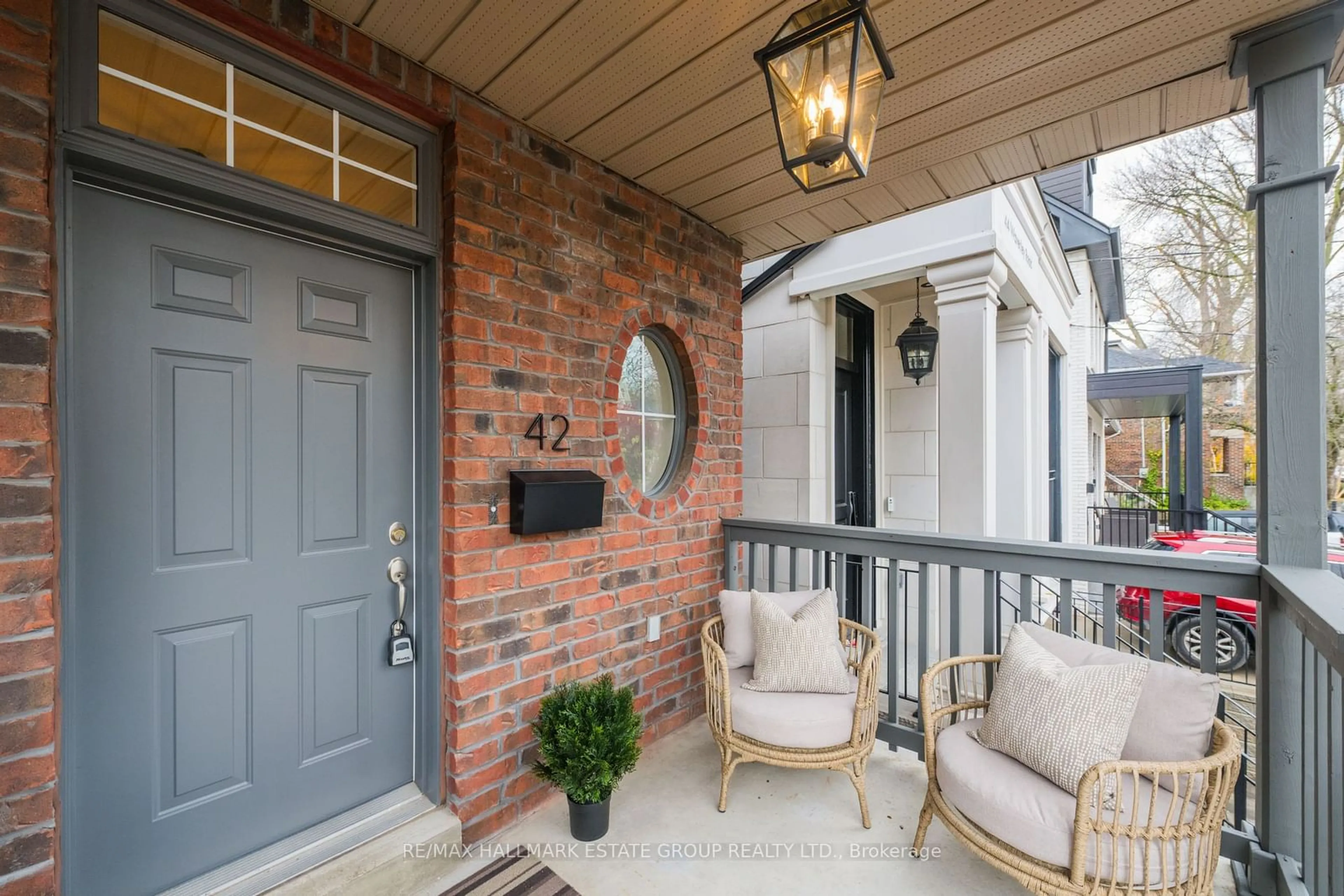 Indoor entryway, wood floors for 42 Waverley Rd, Toronto Ontario M4L 3T1