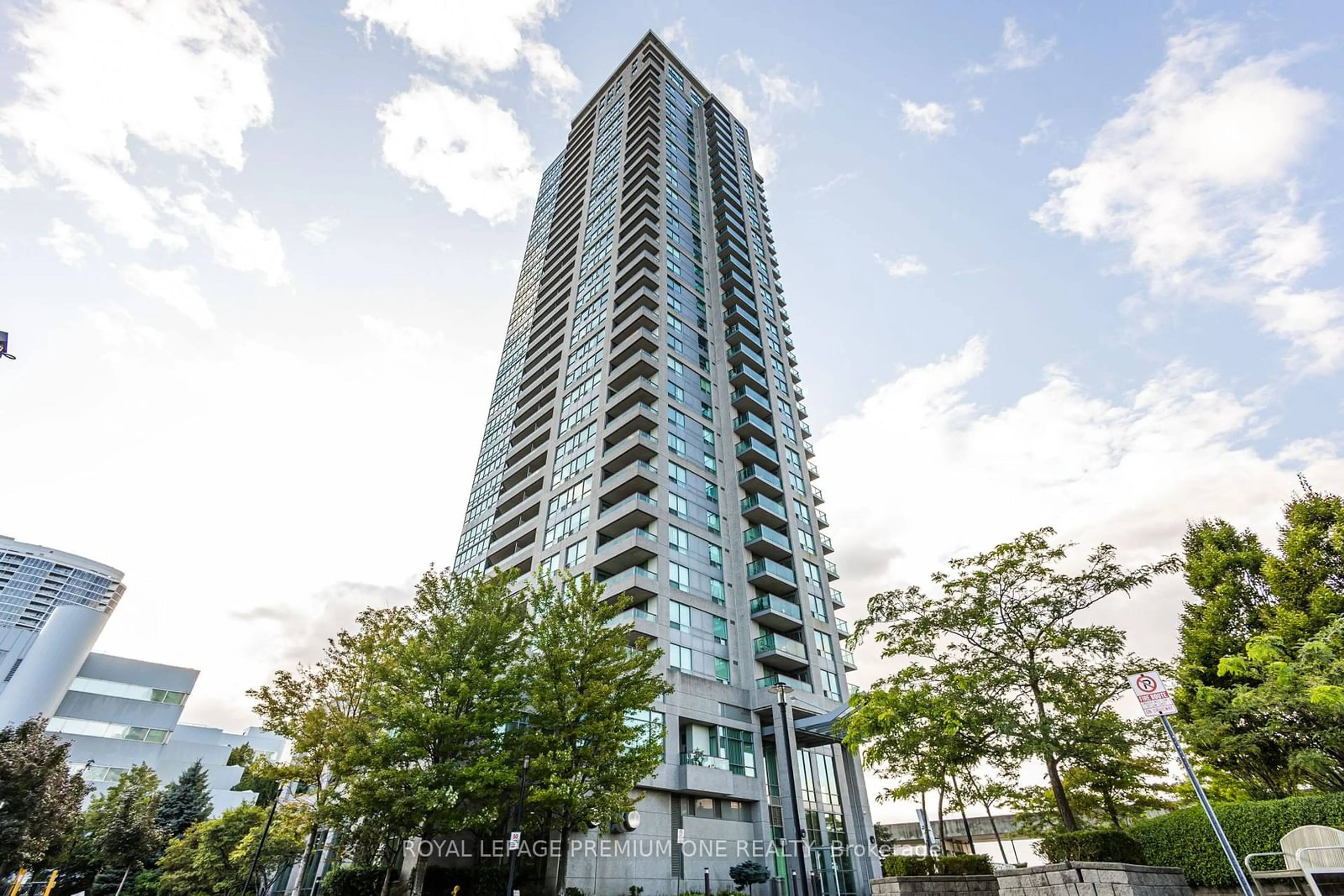 A pic from exterior of the house or condo, the front or back of building for 50 Brian Harrison Way #610, Toronto Ontario M1P 5J4