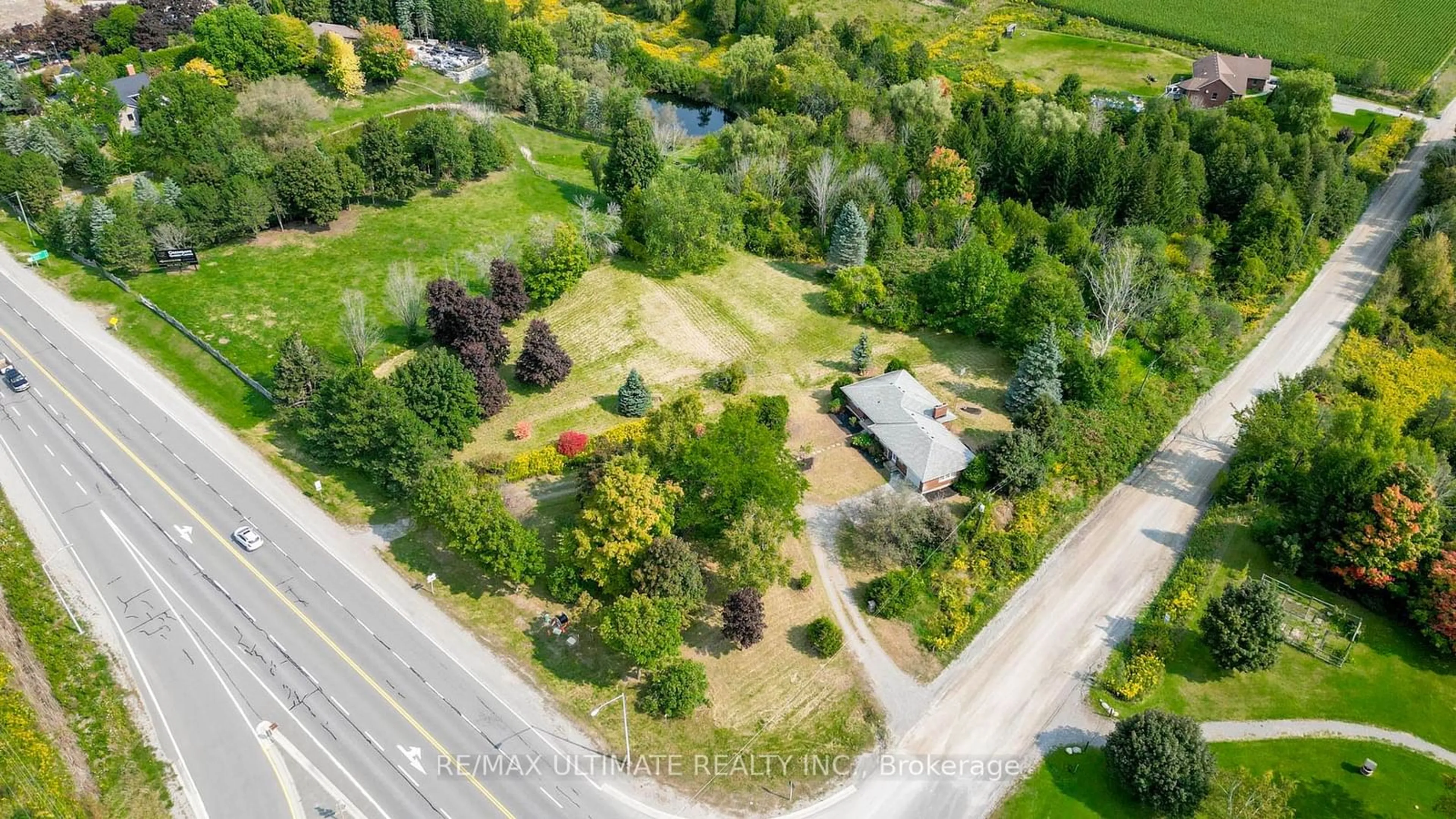 A pic from exterior of the house or condo, the street view for 1205 Scugog Line 10, Scugog Ontario L9P 1R3