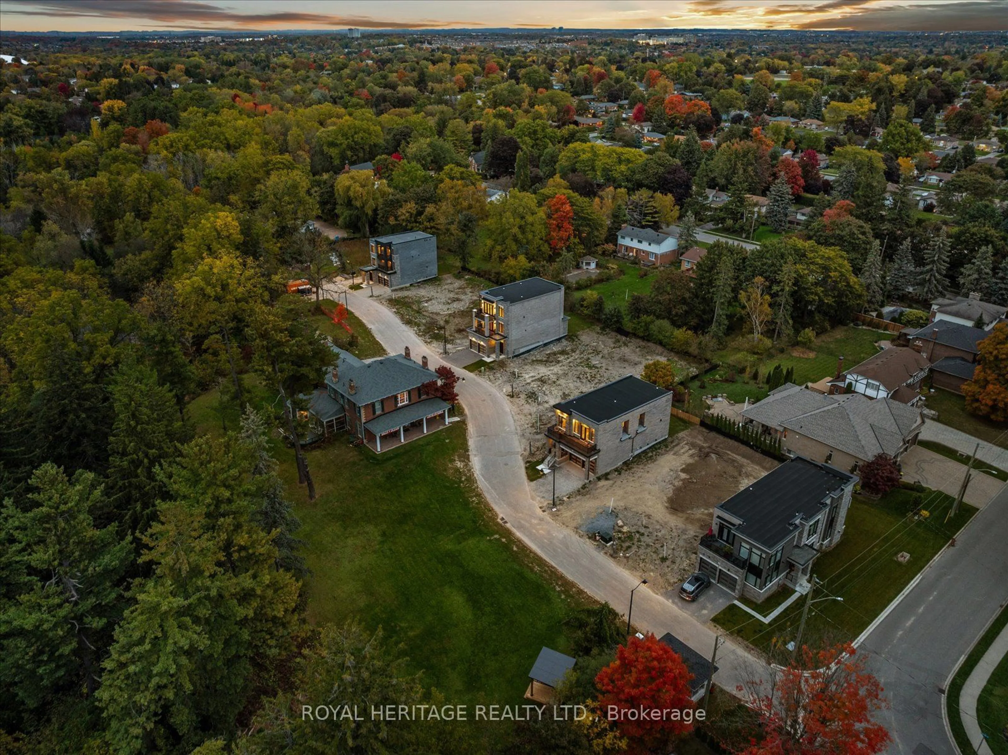 Frontside or backside of a home, the street view for Lot 2 Inverlynn Way, Whitby Ontario L1N 2S6