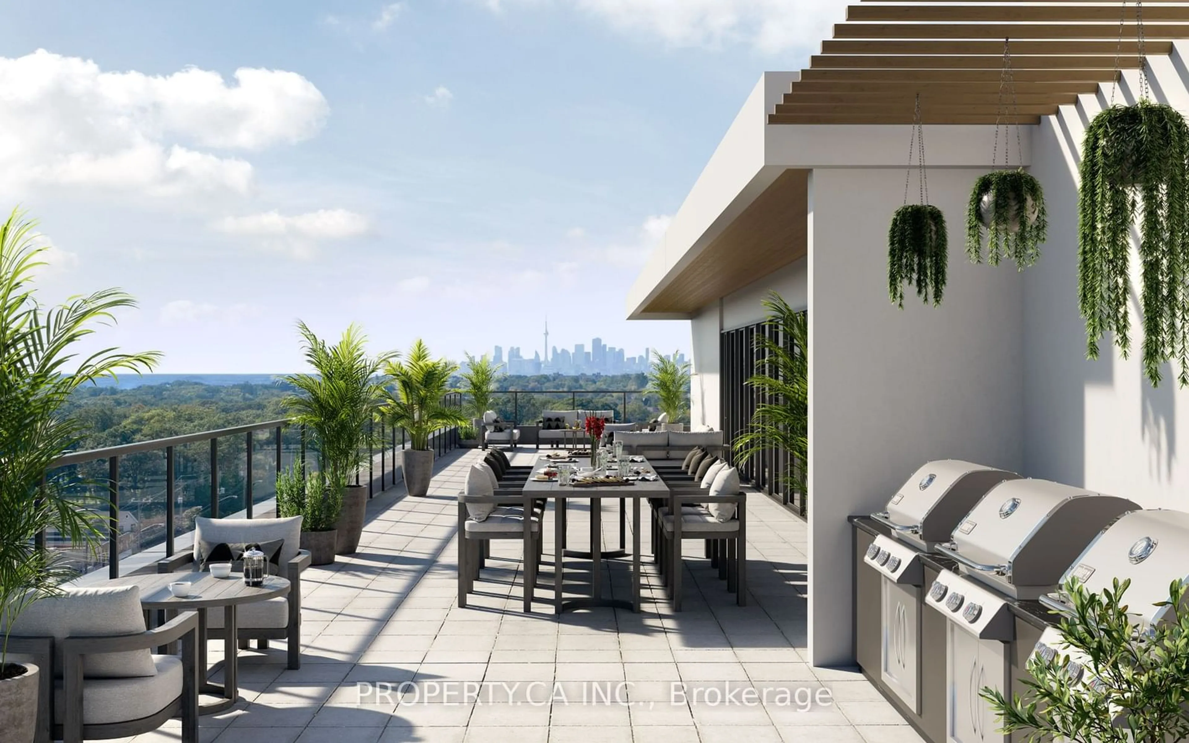 Patio, mountain for 1496 Kingston Rd #201, Toronto Ontario M1N 1R6