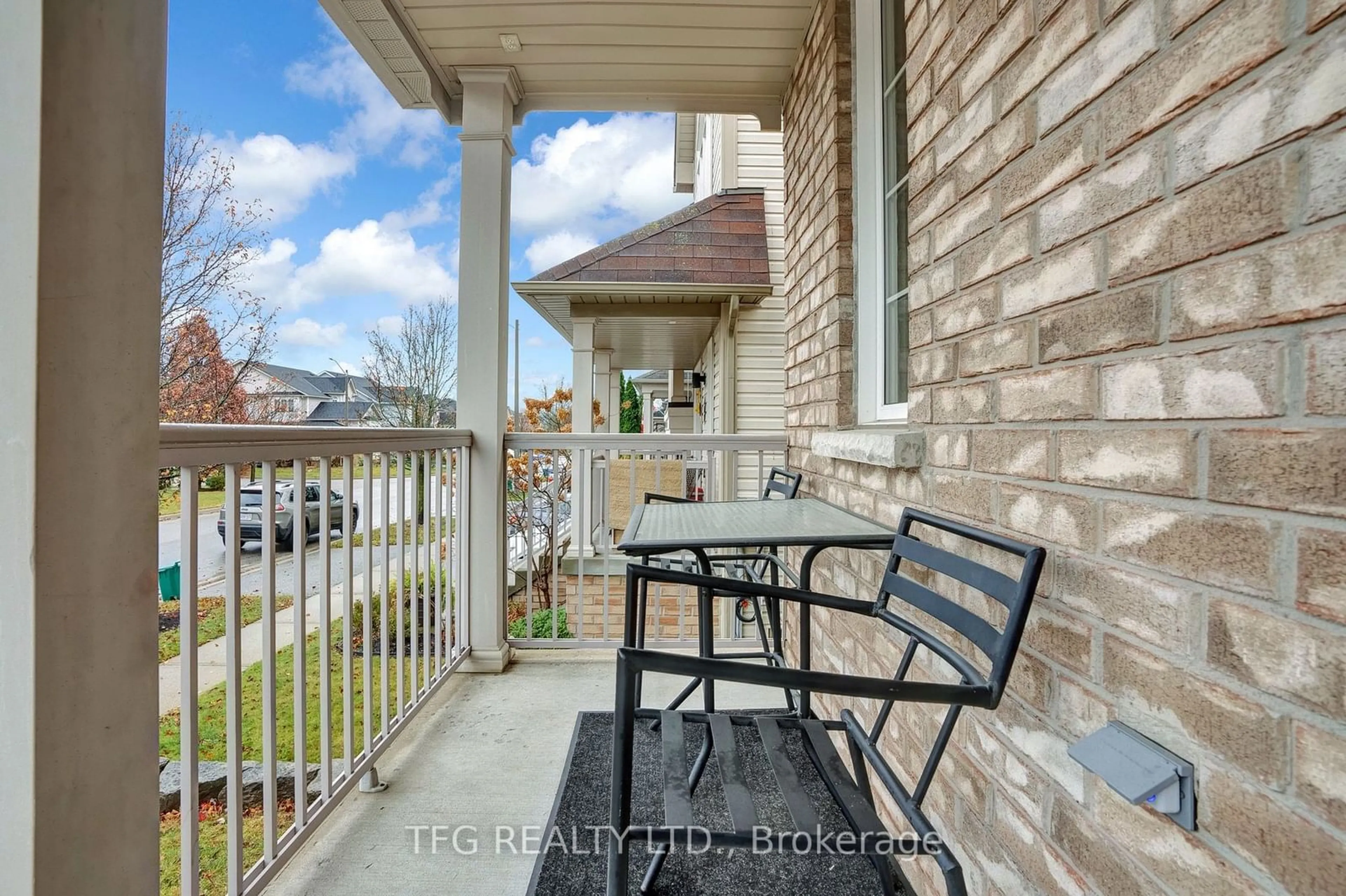 Patio, the fenced backyard for 606 Oldman Rd, Oshawa Ontario L1K 2X4