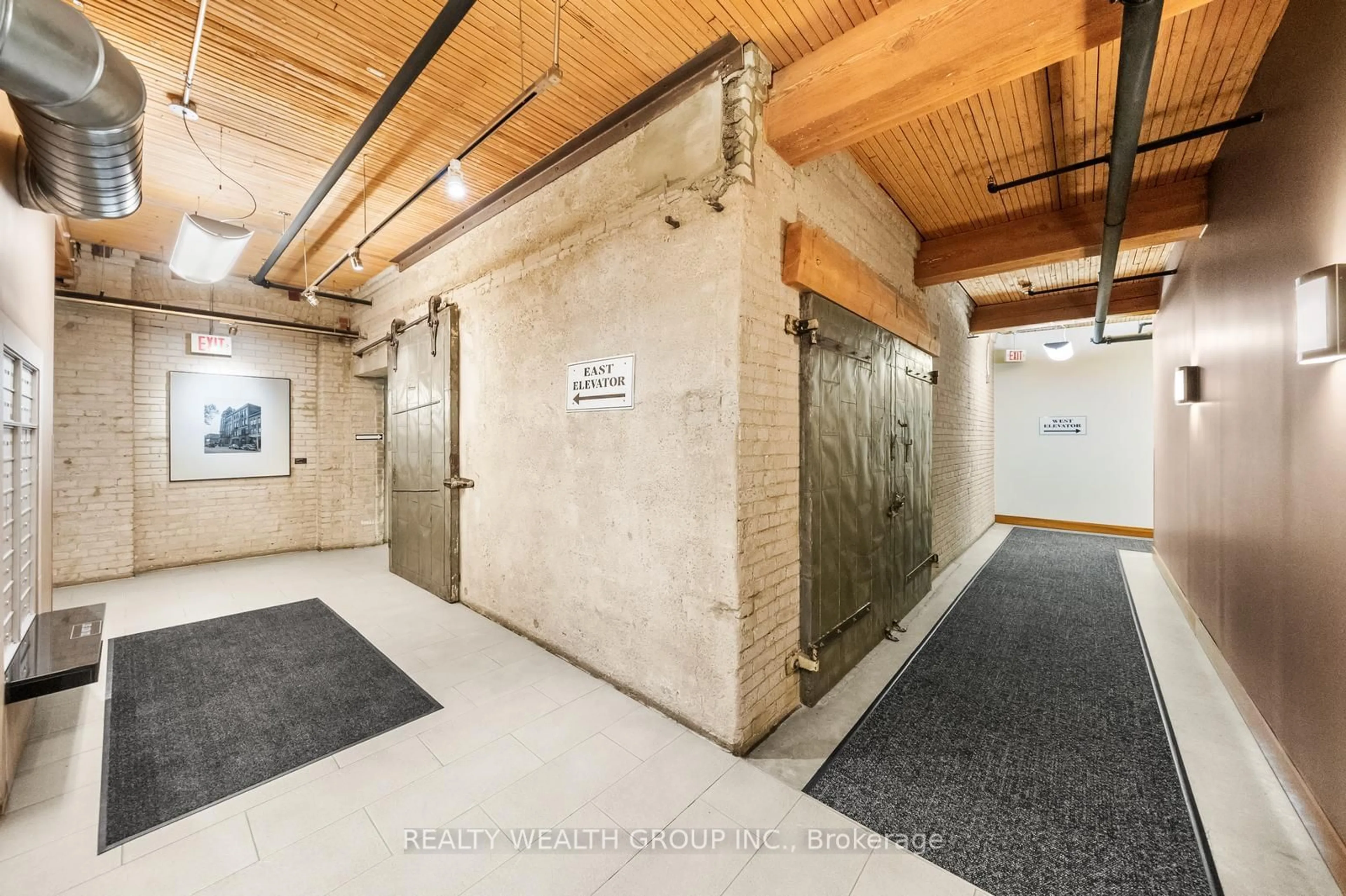 Indoor foyer, unknown floor for 68 Broadview Ave #507, Toronto Ontario M4M 2E6