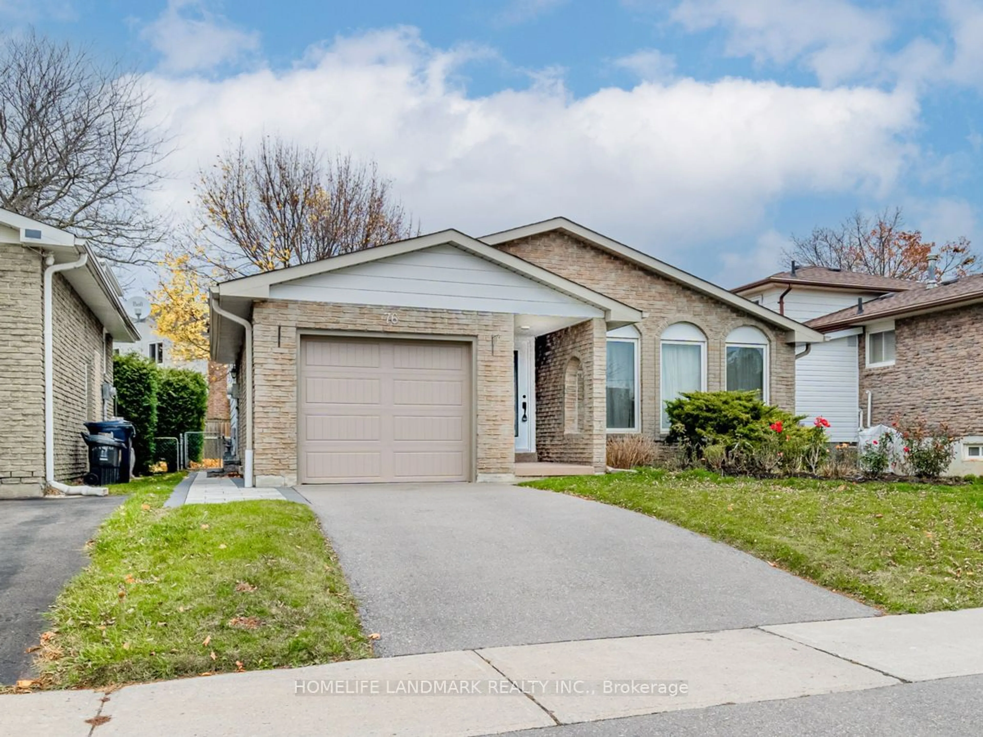 Frontside or backside of a home, the street view for 76 Amanda Dr, Toronto Ontario M1V 1C9