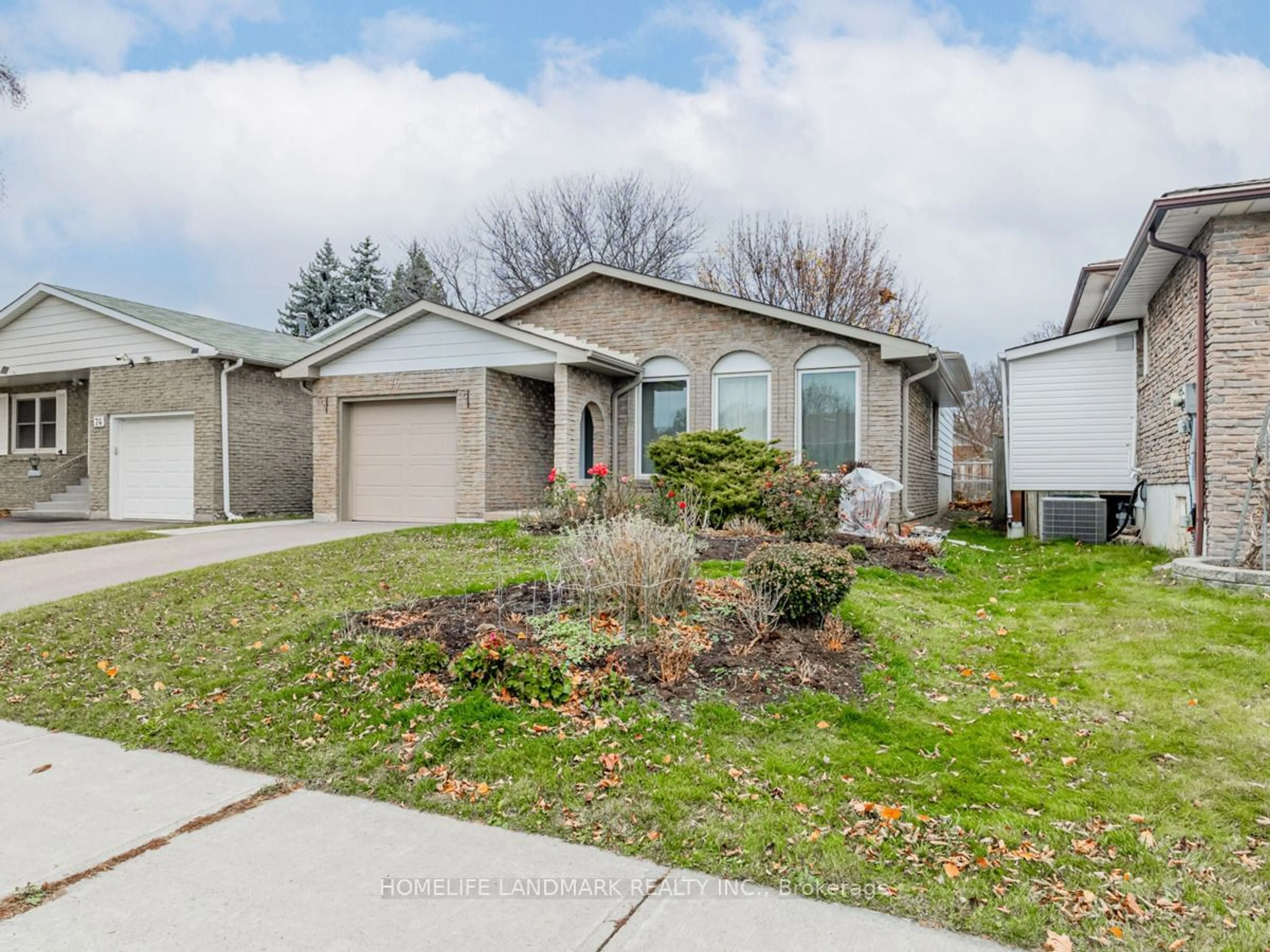 Frontside or backside of a home, the street view for 76 Amanda Dr, Toronto Ontario M1V 1C9