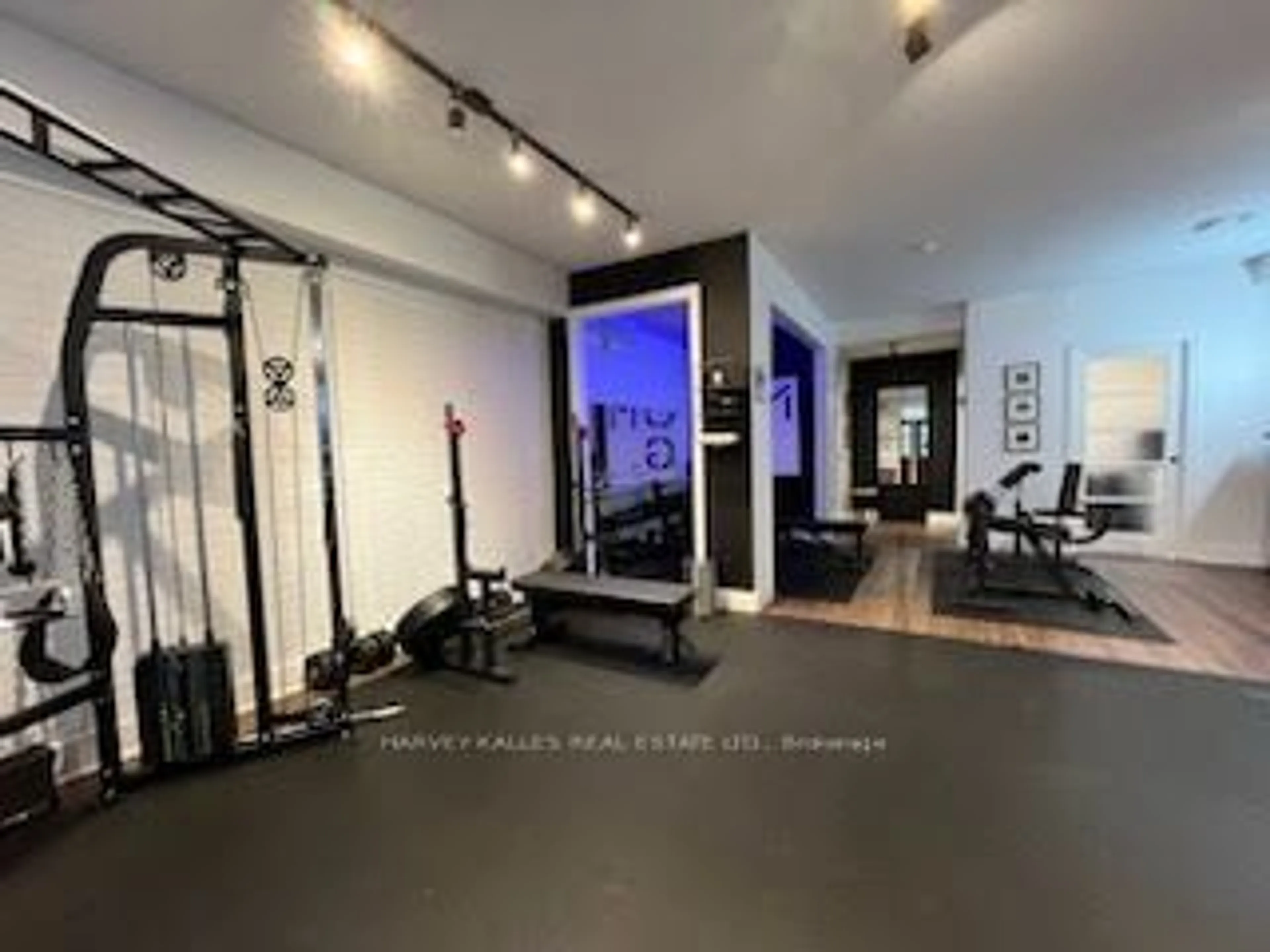 Gym or fitness room, wood floors for 609 Liverpool Rd, Pickering Ontario L1W 1R1