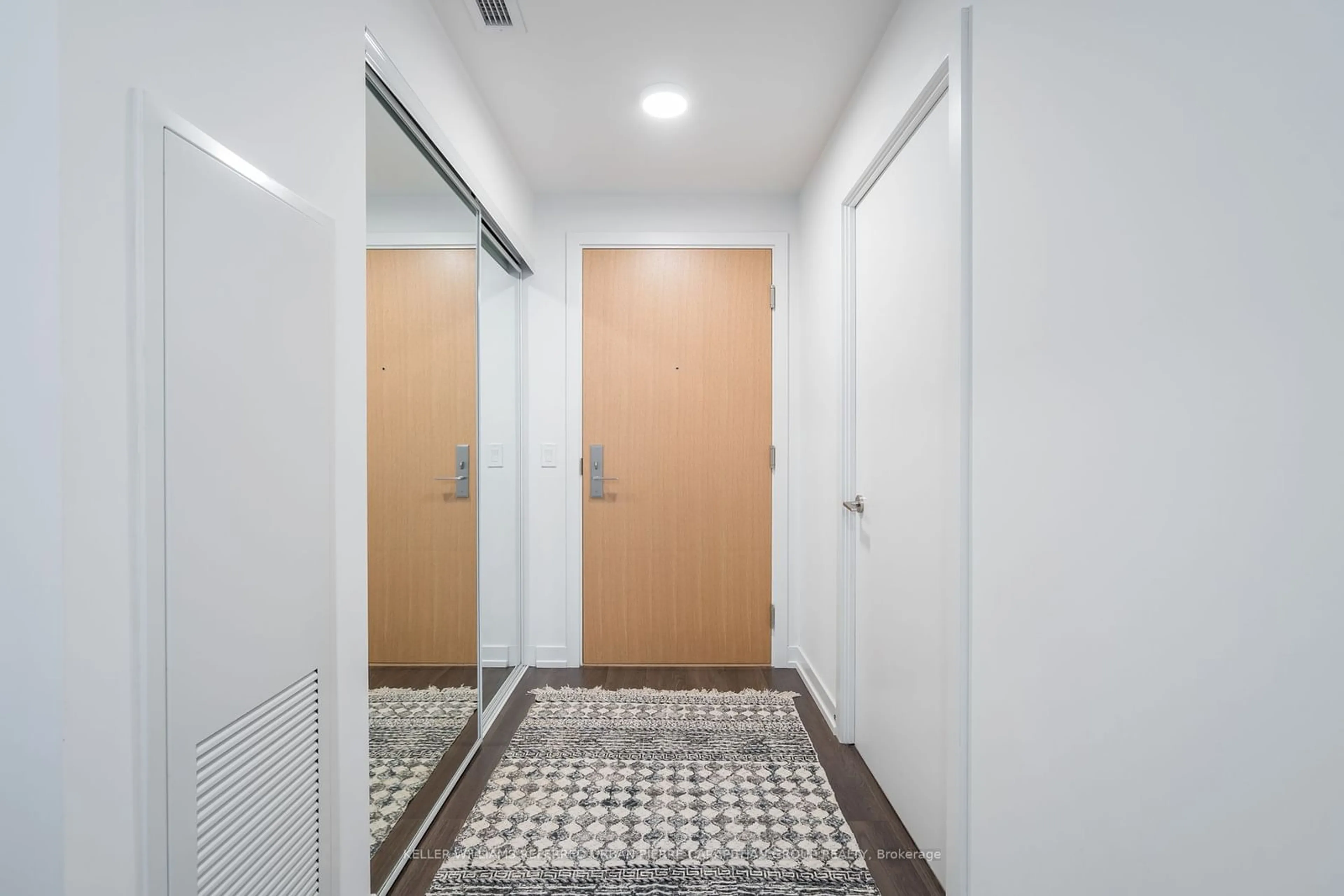 Indoor foyer, unknown floor for 150 Logan Ave #216, Toronto Ontario M4M 0E4