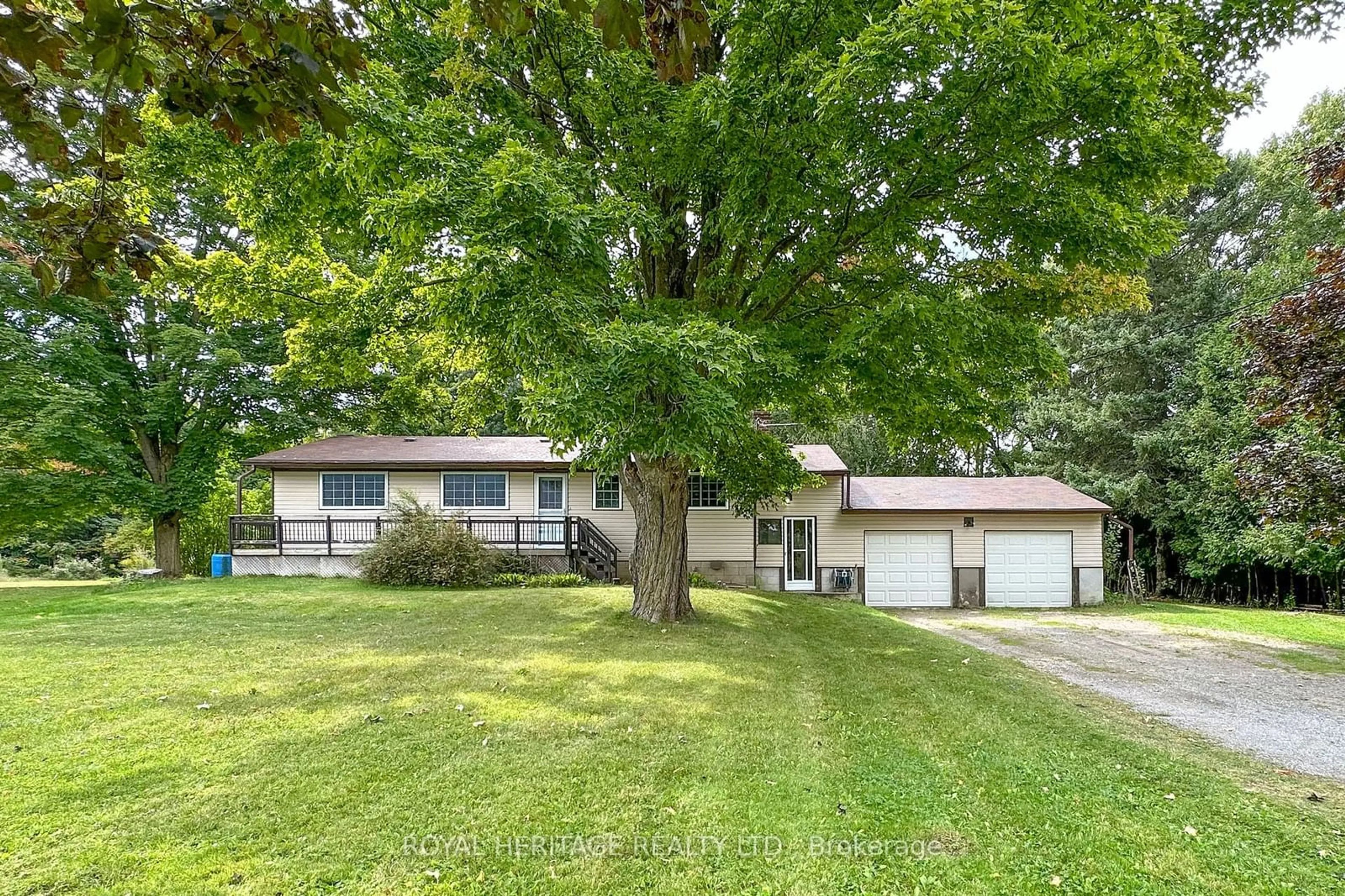 Frontside or backside of a home, the street view for 11450 Simcoe St, Scugog Ontario L9L 1B3