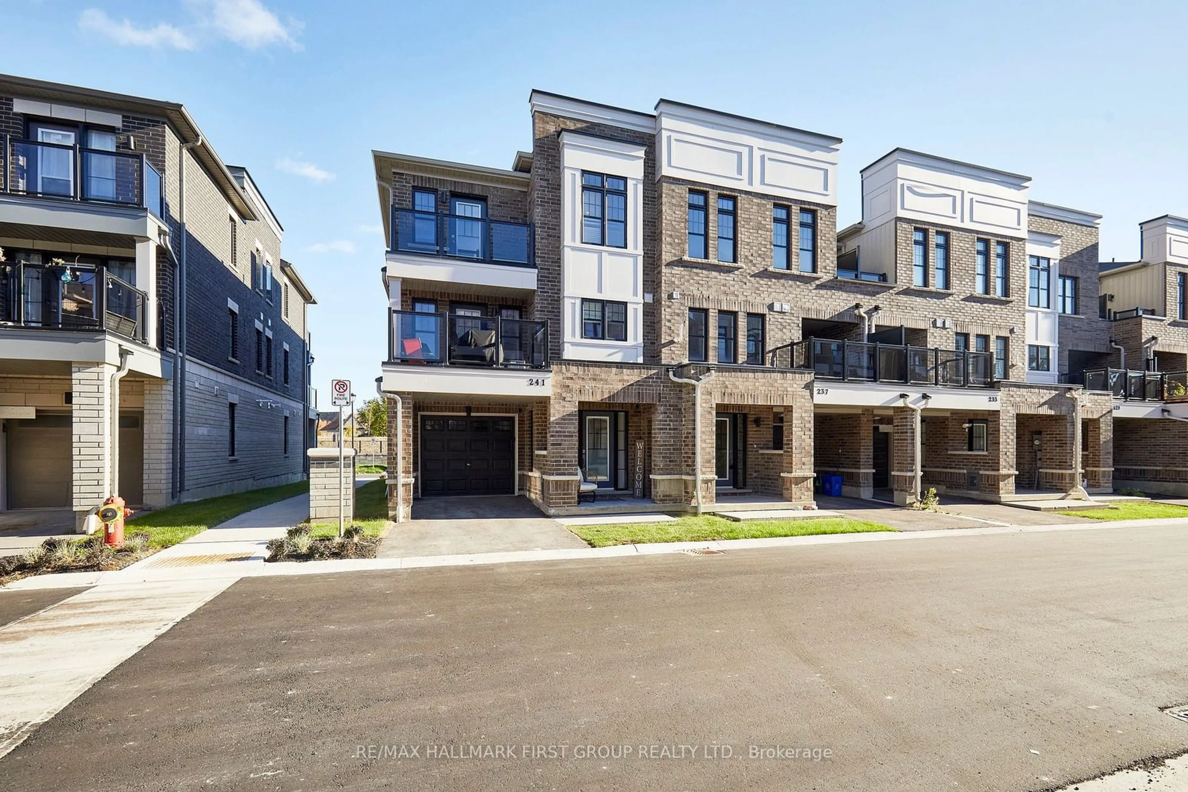 A pic from exterior of the house or condo, the front or back of building for 241 Lord Elgin Lane, Clarington Ontario L1C 7E8