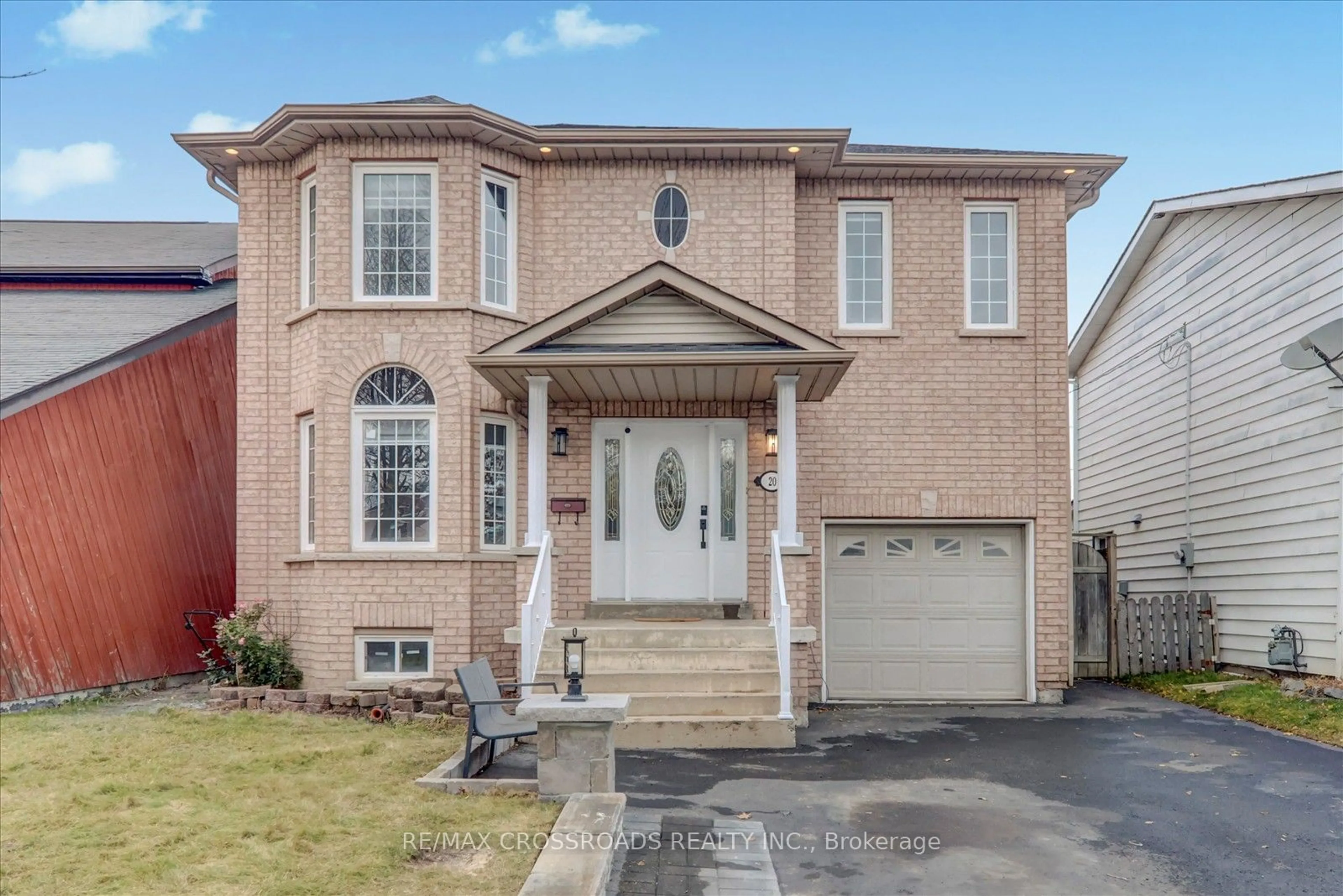 Home with brick exterior material for 20 Brock St, Ajax Ontario L1S 1T1