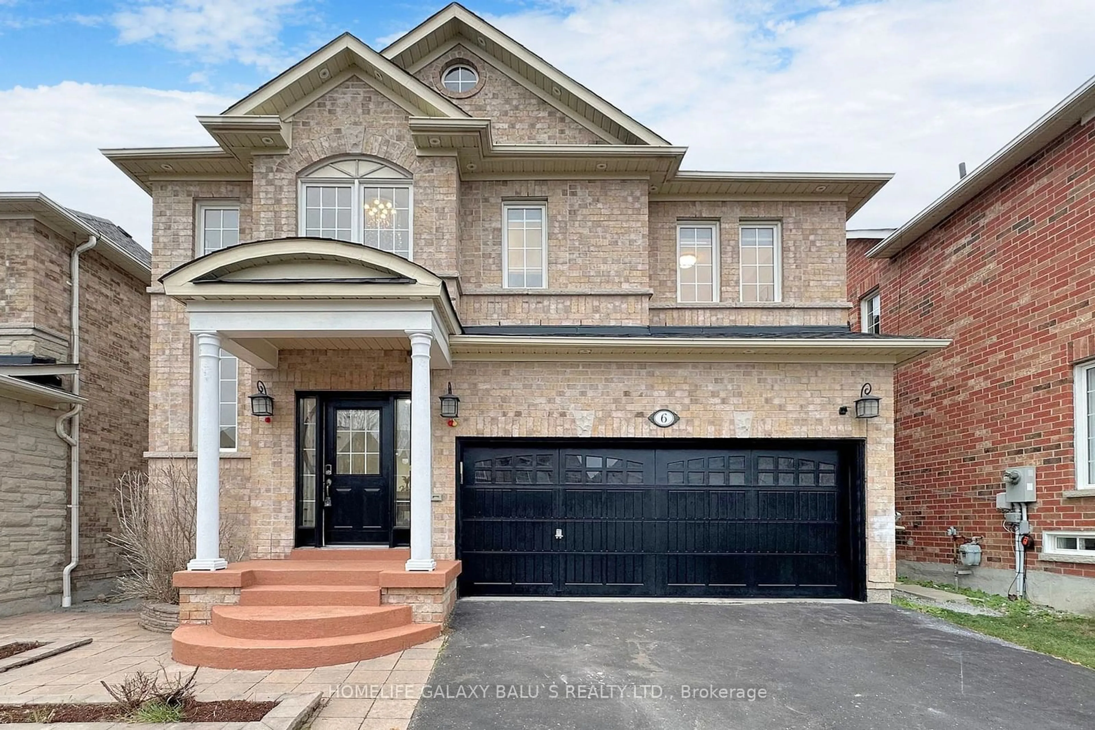 Home with brick exterior material for 6 Durling Rock St, Ajax Ontario L1Z 1S4