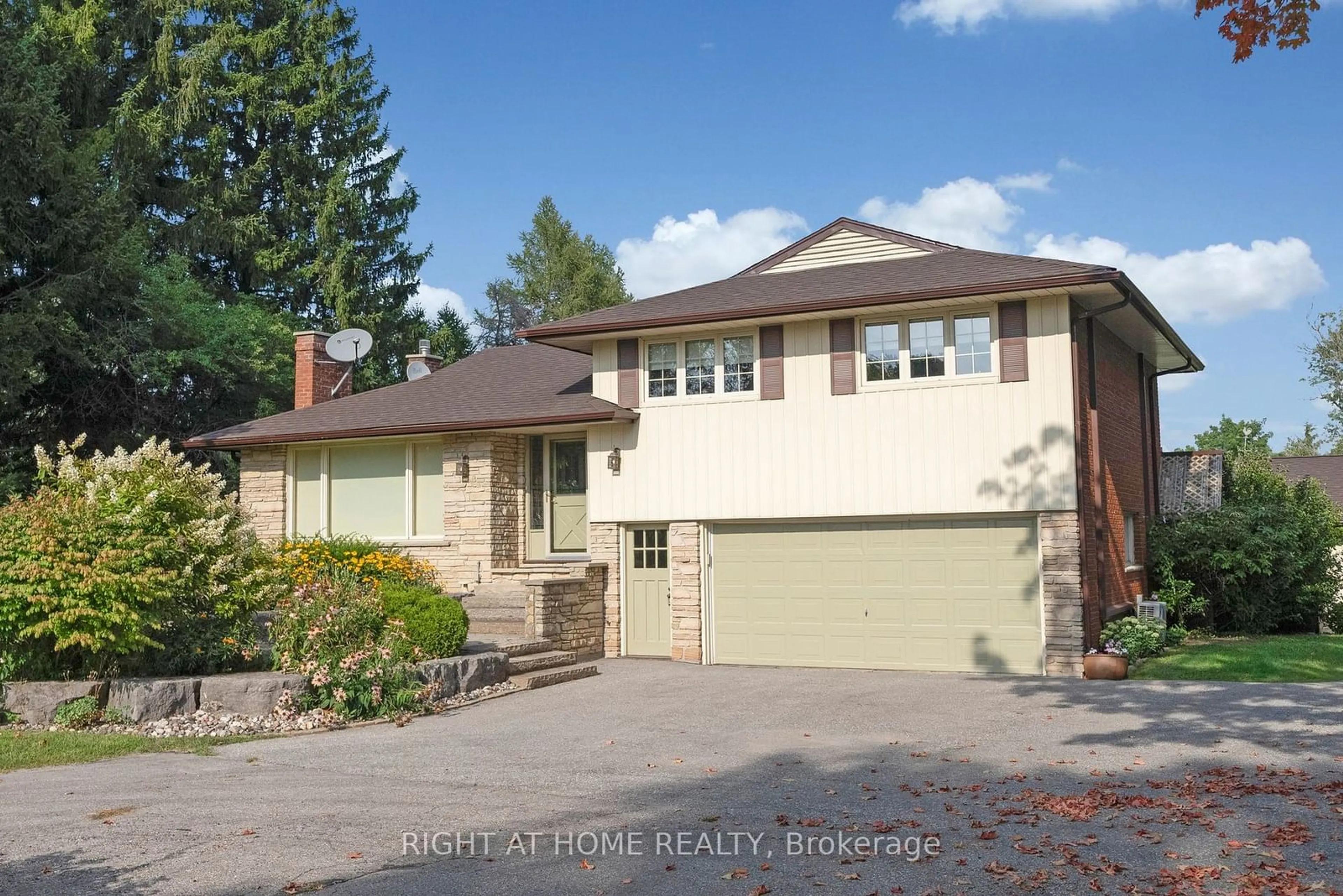 Frontside or backside of a home, the street view for 9695 Baldwin St, Whitby Ontario L0B 1A0