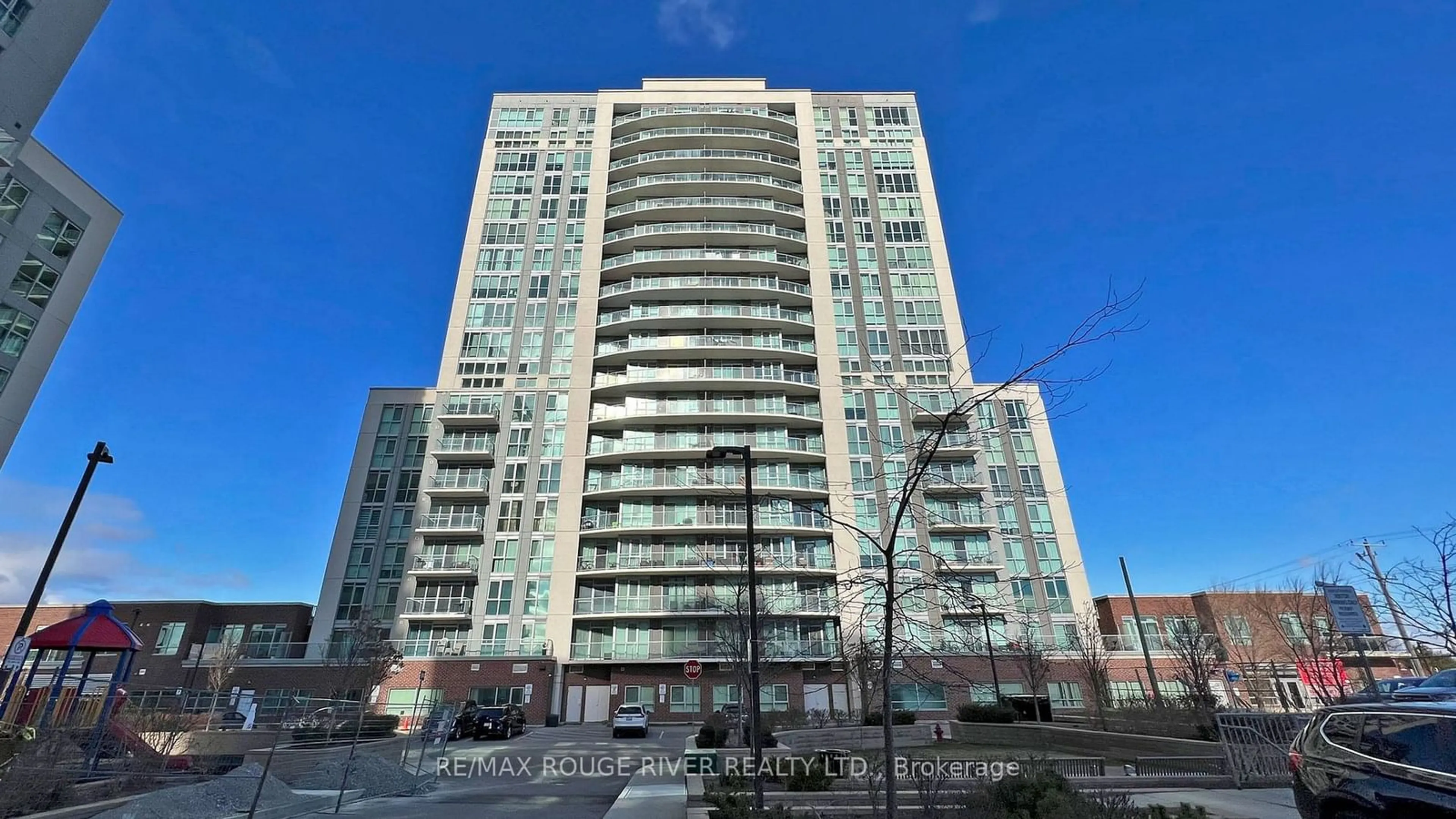 A pic from exterior of the house or condo, the front or back of building for 1328 Birchmount Rd #609, Toronto Ontario M1R 0B6