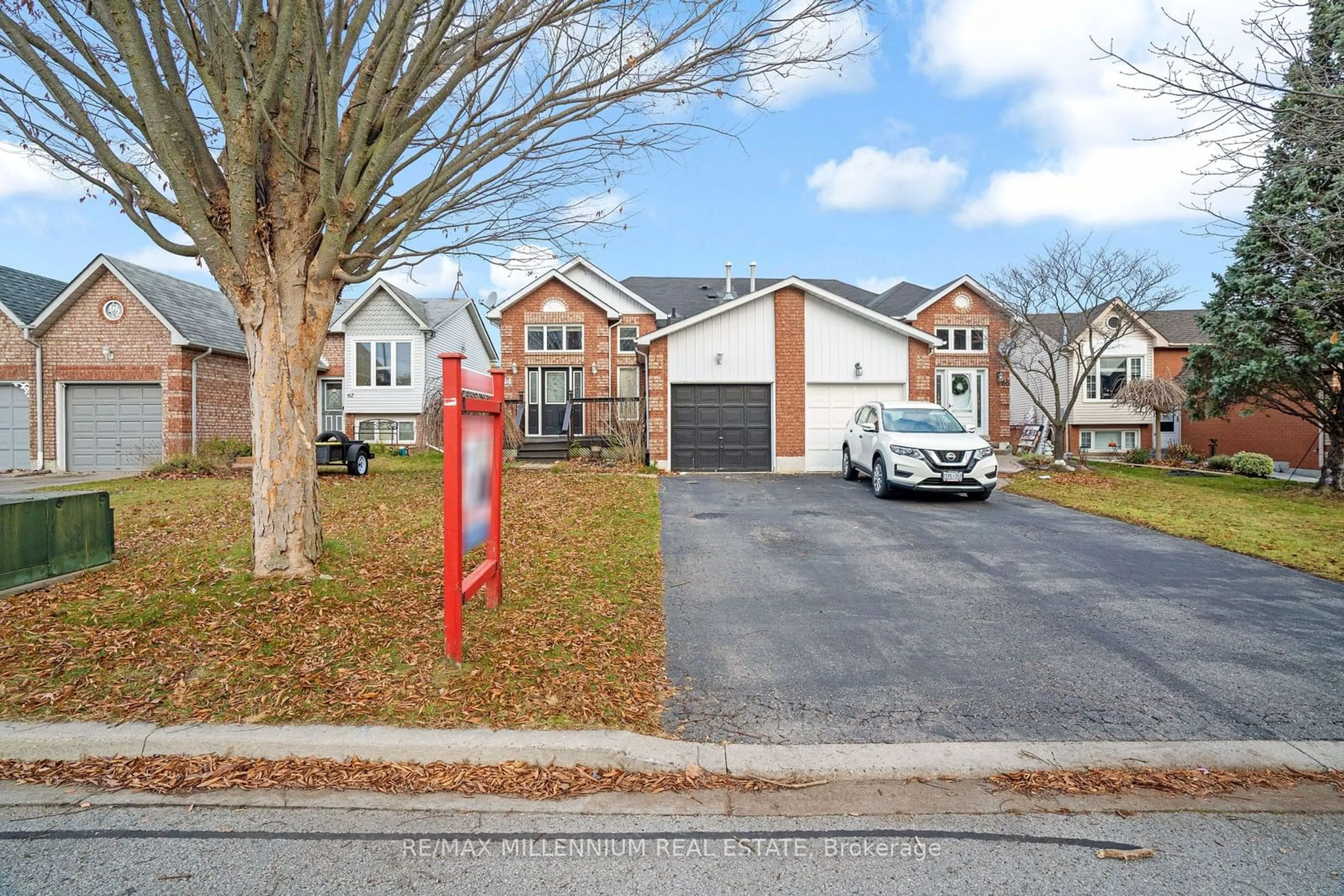 Frontside or backside of a home, the street view for 64 Fenwick Ave, Clarington Ontario L1C 4S1