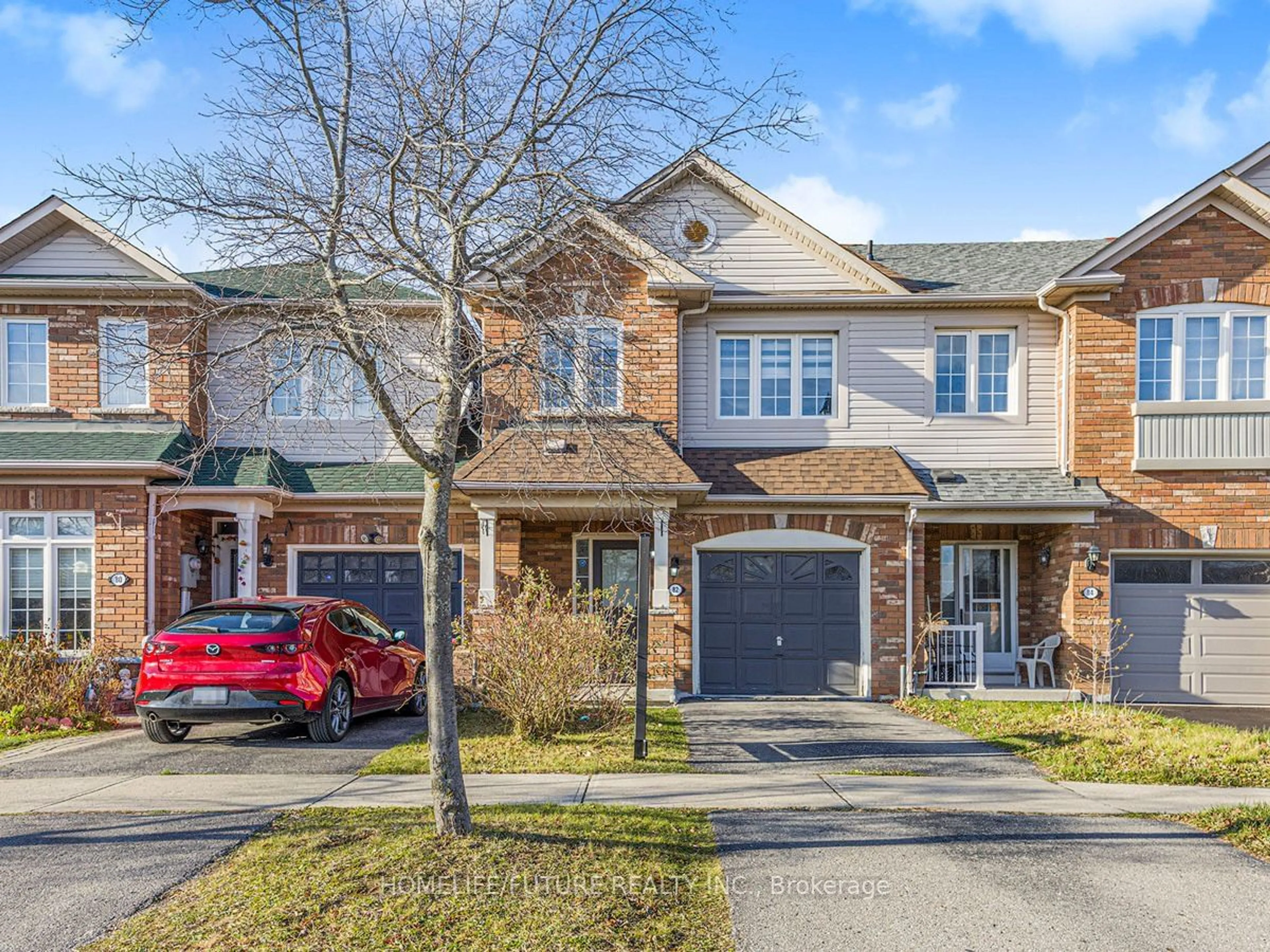 A pic from exterior of the house or condo, the street view for 82 Gristone Cres, Toronto Ontario M1X 1T6