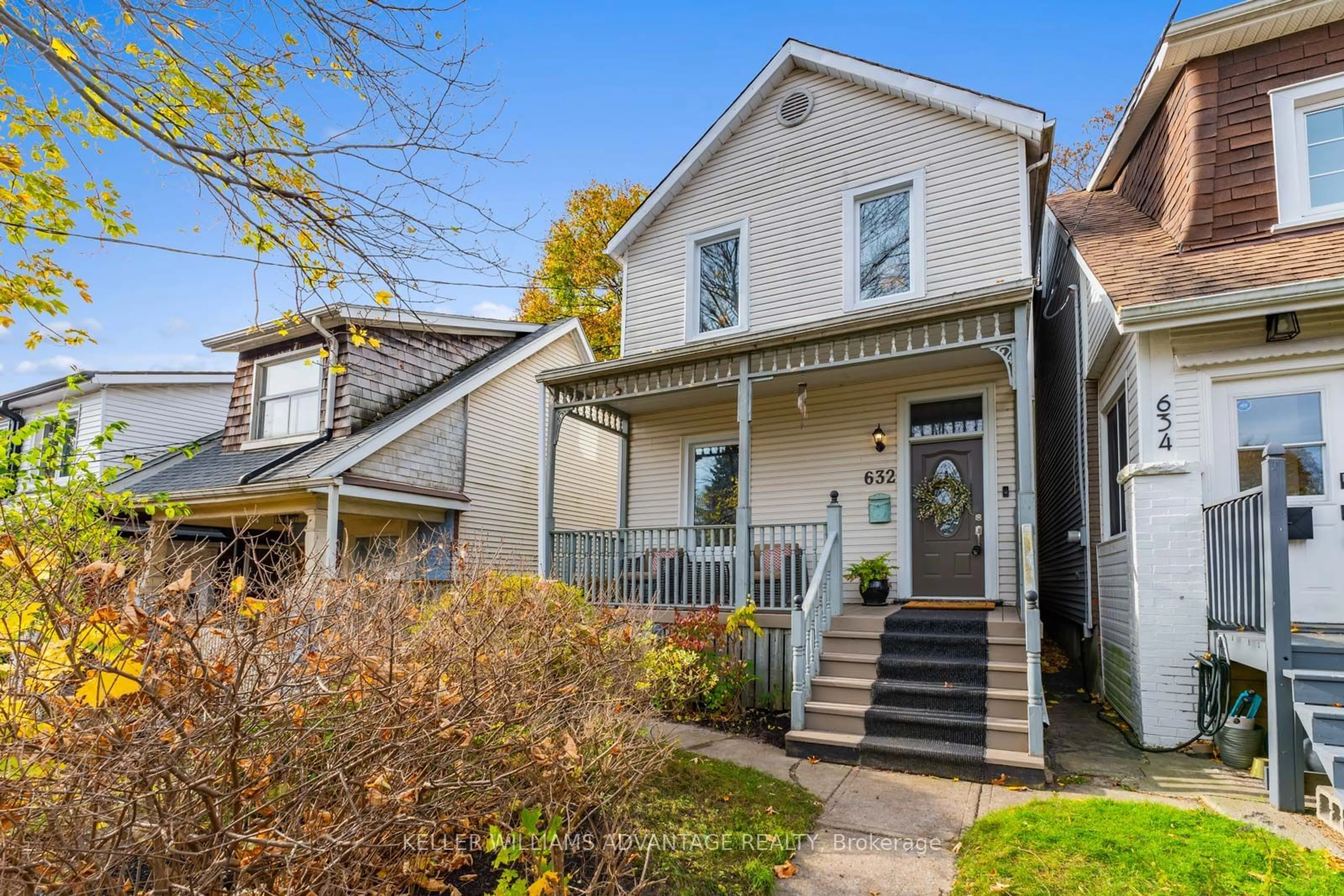 Frontside or backside of a home, cottage for 632 Woodbine Ave, Toronto Ontario M4E 2J1