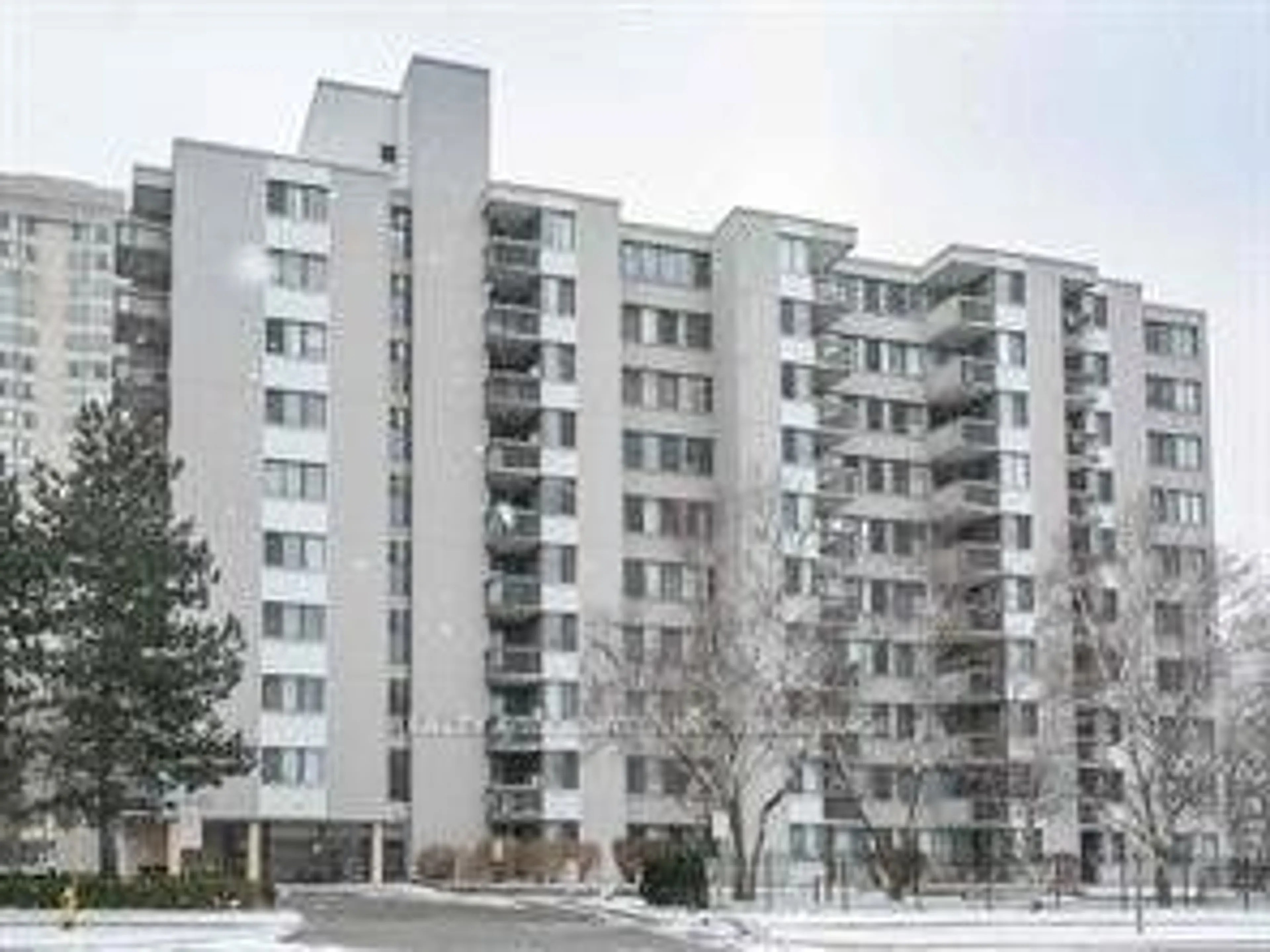 A pic from exterior of the house or condo, the front or back of building for 2500 Bridletowne Circ #107, Toronto Ontario M1W 2V6