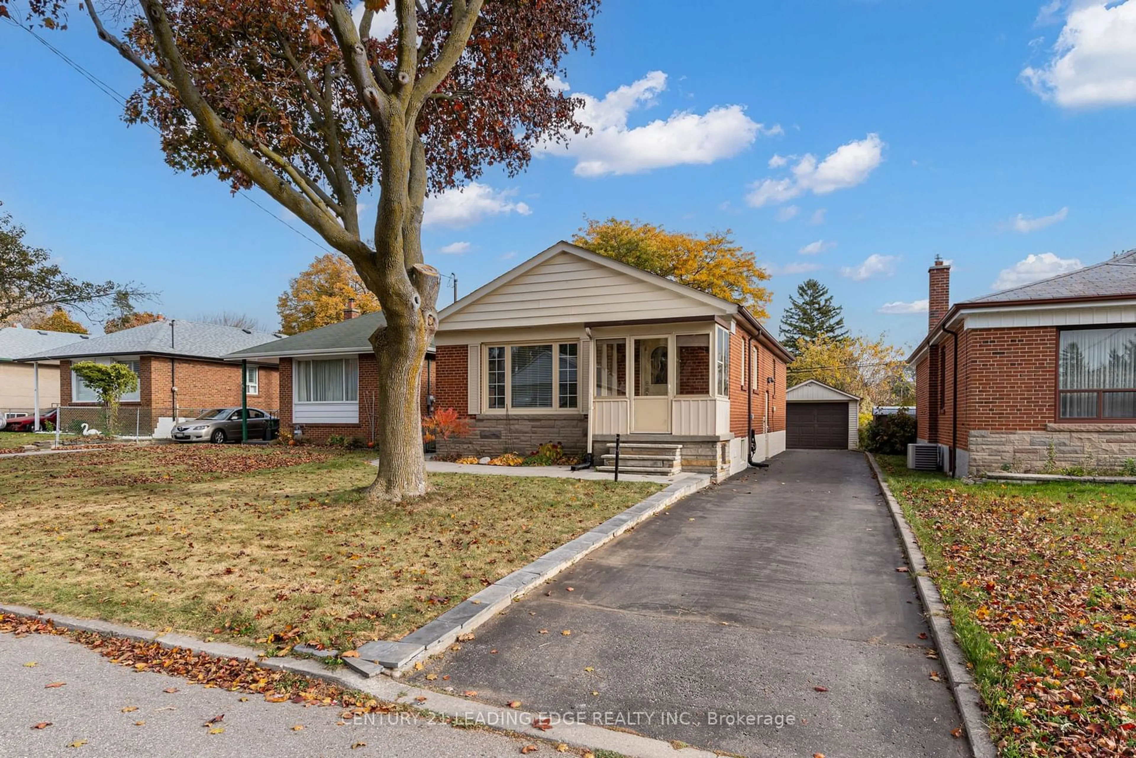 Frontside or backside of a home, the street view for 51 Kilgreggan Cres, Toronto Ontario M1J 1S4