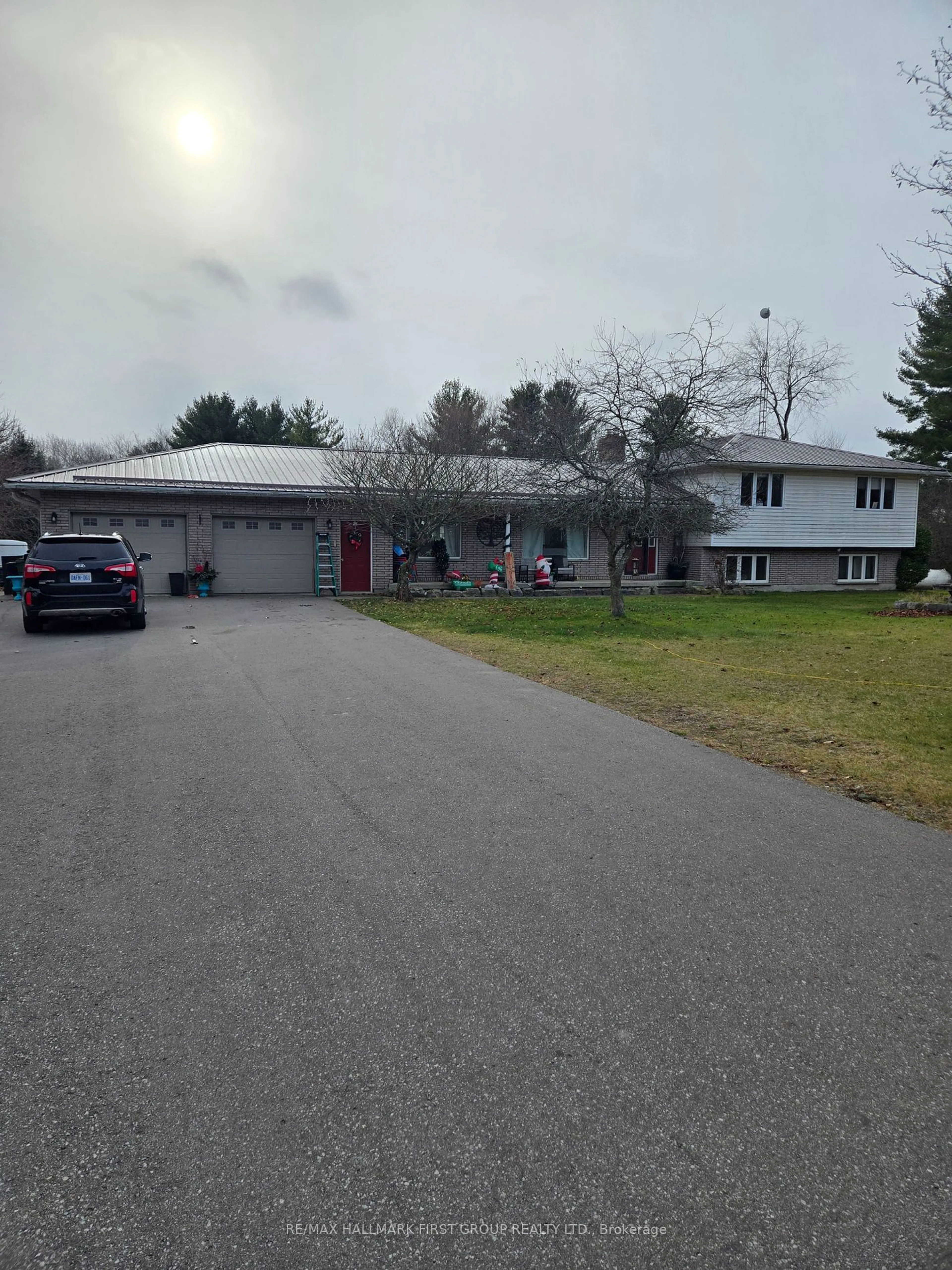 Frontside or backside of a home, the street view for 4755 Thertell Rd, Clarington Ontario L0A 1E0