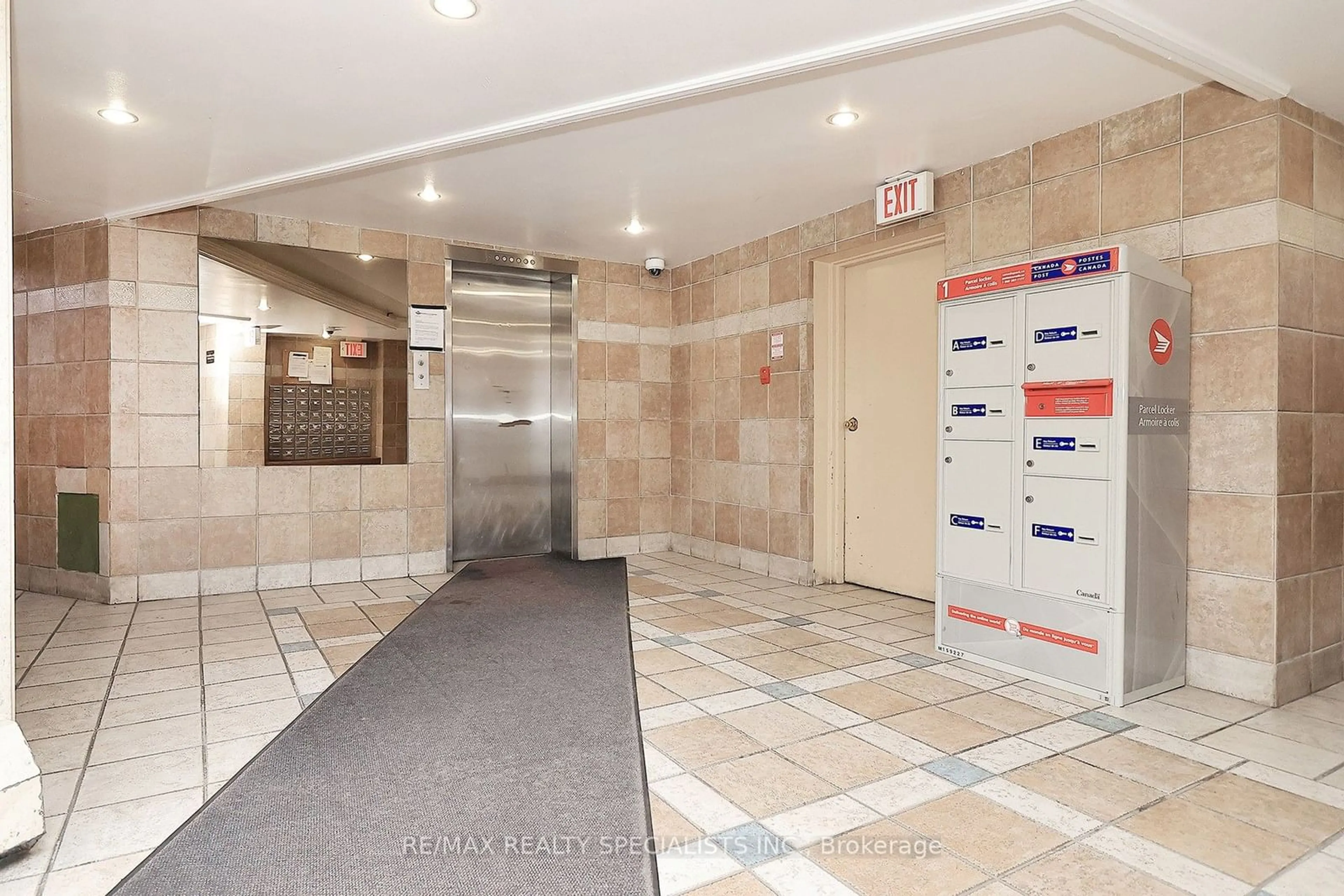 Indoor lobby, unknown floor for 1705 MCCOWAN Rd #411, Toronto Ontario M1S 4L2