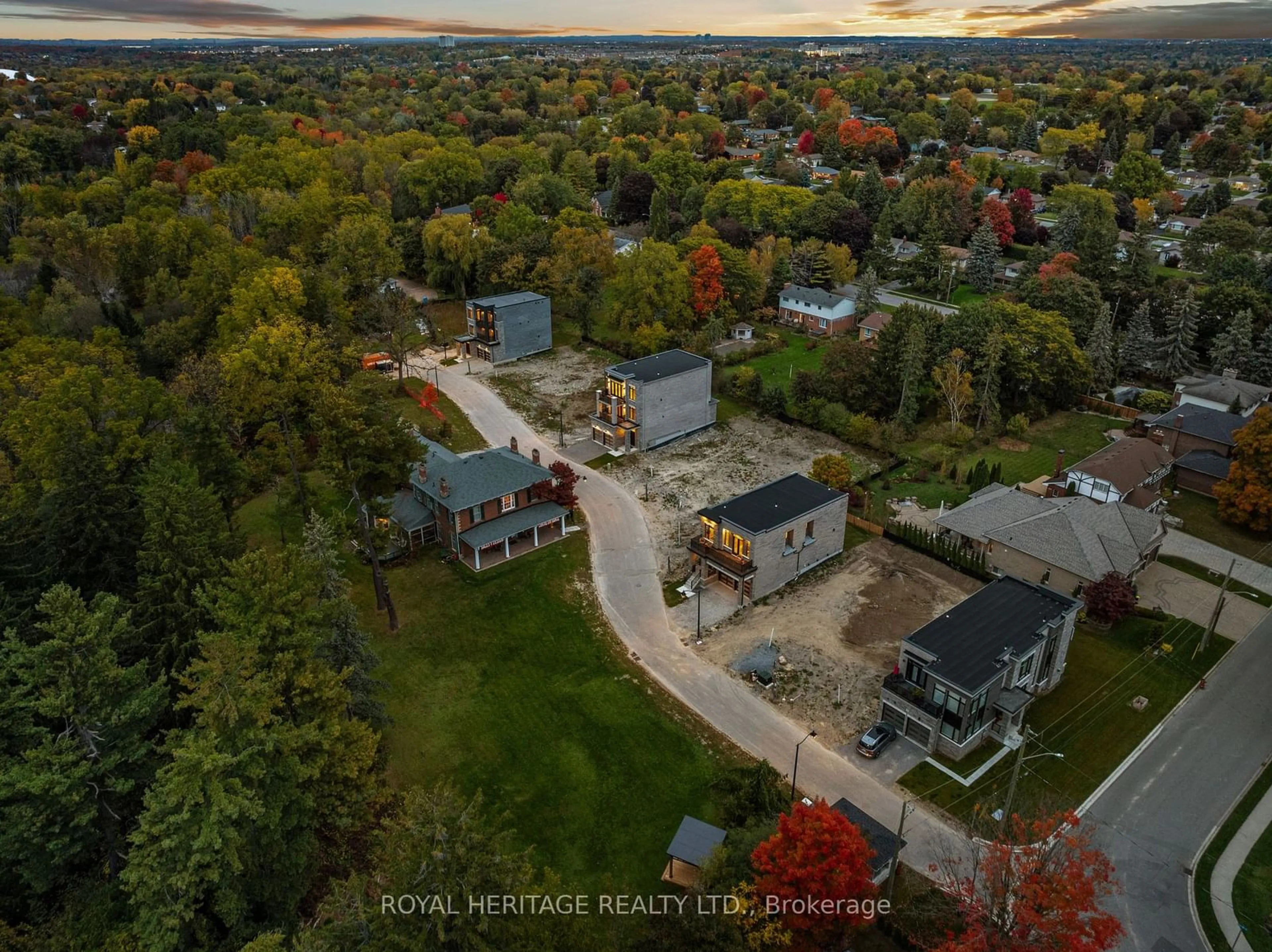 Frontside or backside of a home, the street view for Lot 8 Inverlynn Way, Whitby Ontario L1N 2S6