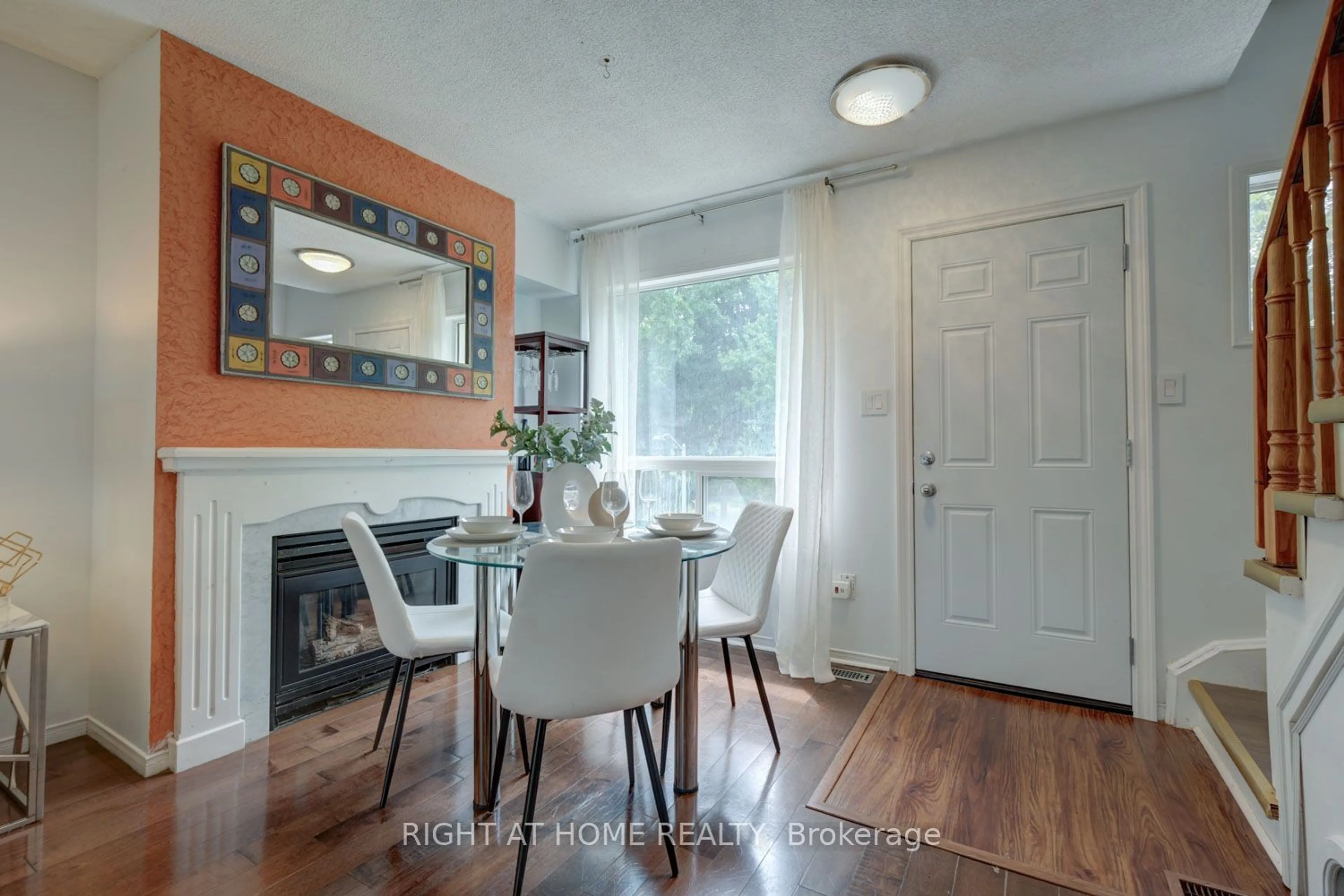 Dining room, wood floors, cottage for 1865 Kingston Rd #69, Pickering Ontario L1V 7B5