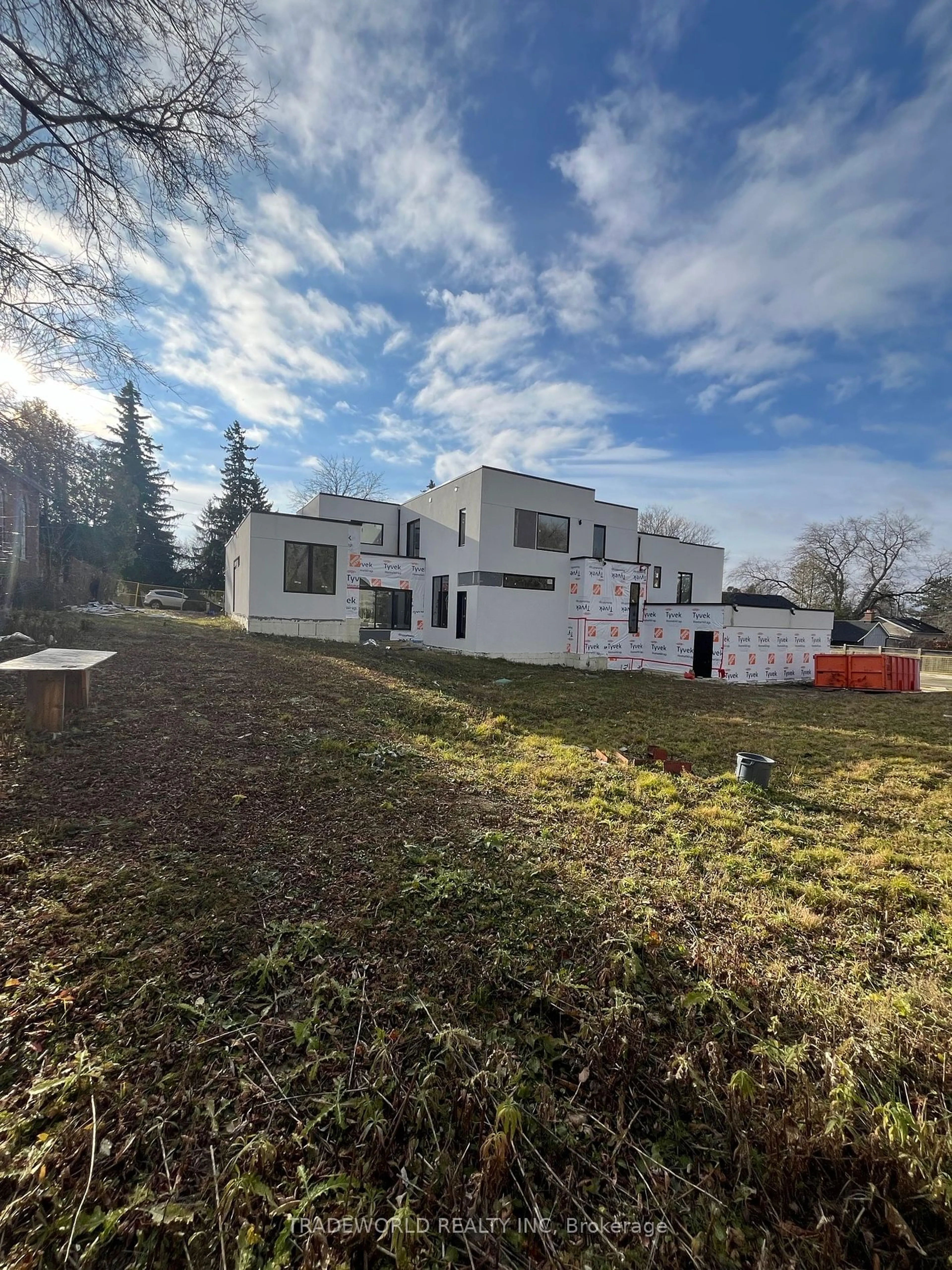 Frontside or backside of a home, the fenced backyard for 1778 Central St, Pickering Ontario L1Y 1B4