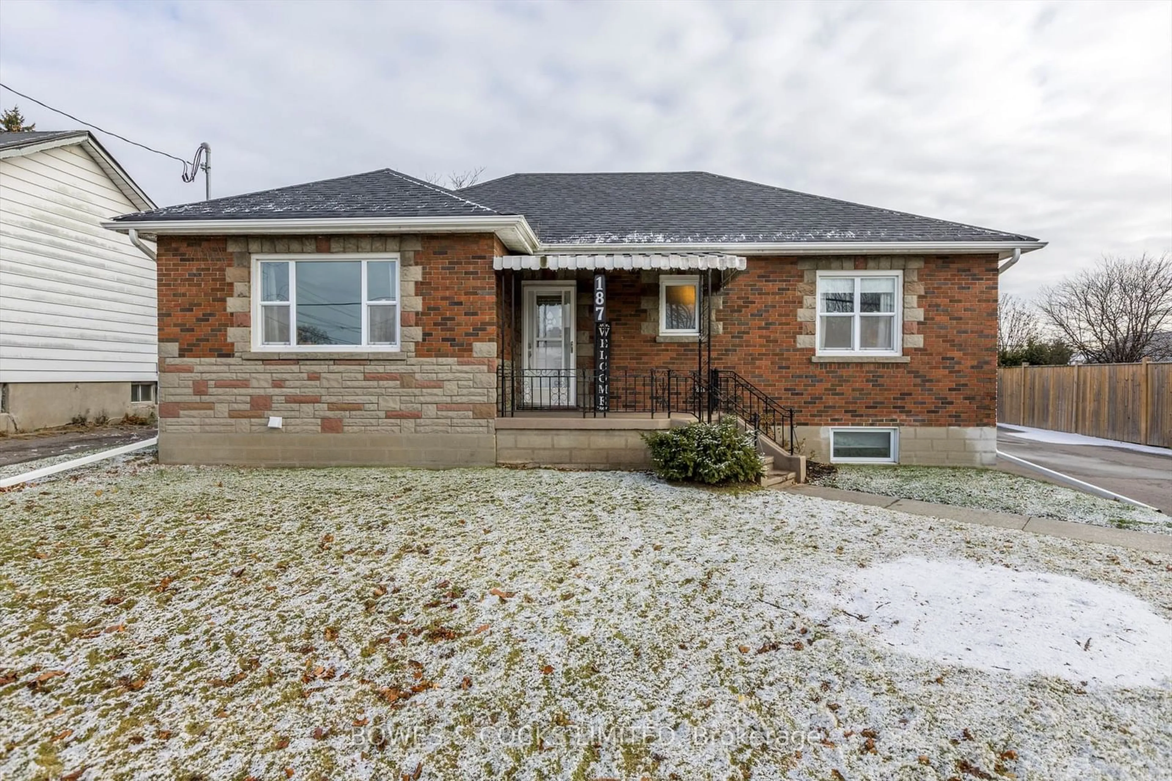 Home with brick exterior material for 187 Wilson Rd, Oshawa Ontario L1H 6C2