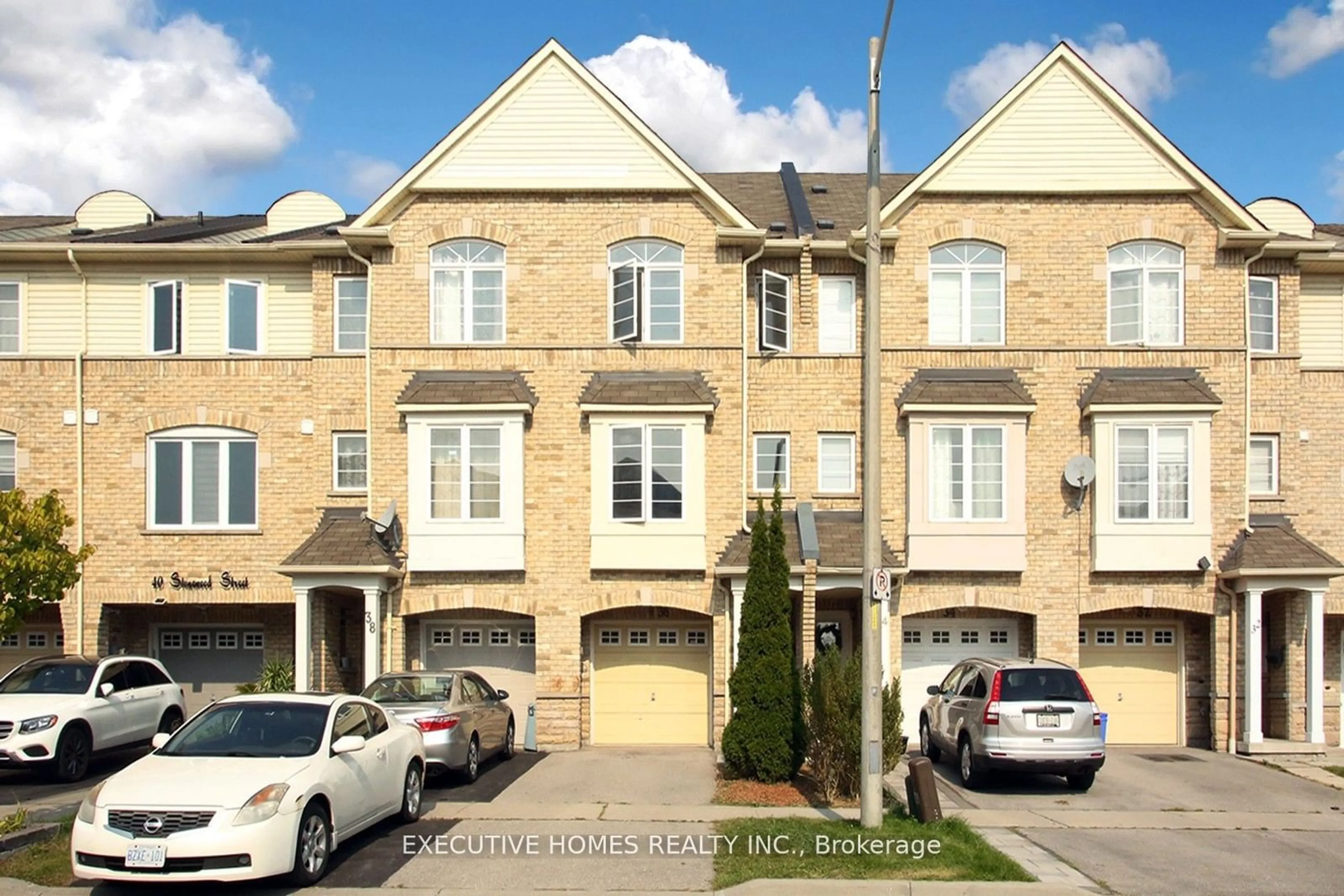 A pic from exterior of the house or condo, the street view for 36 Stonewood St, Ajax Ontario L1S 0B2