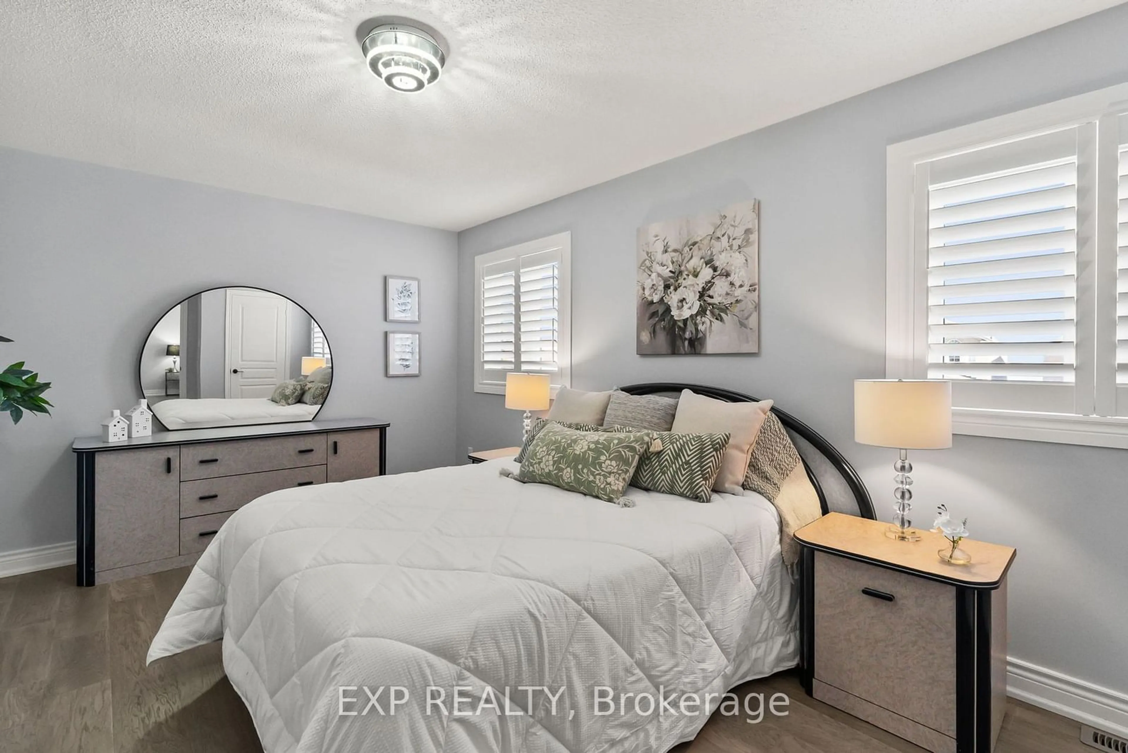 Bedroom with bed, unknown for 87 Earl Cuddie Blvd, Scugog Ontario L9L 1T3