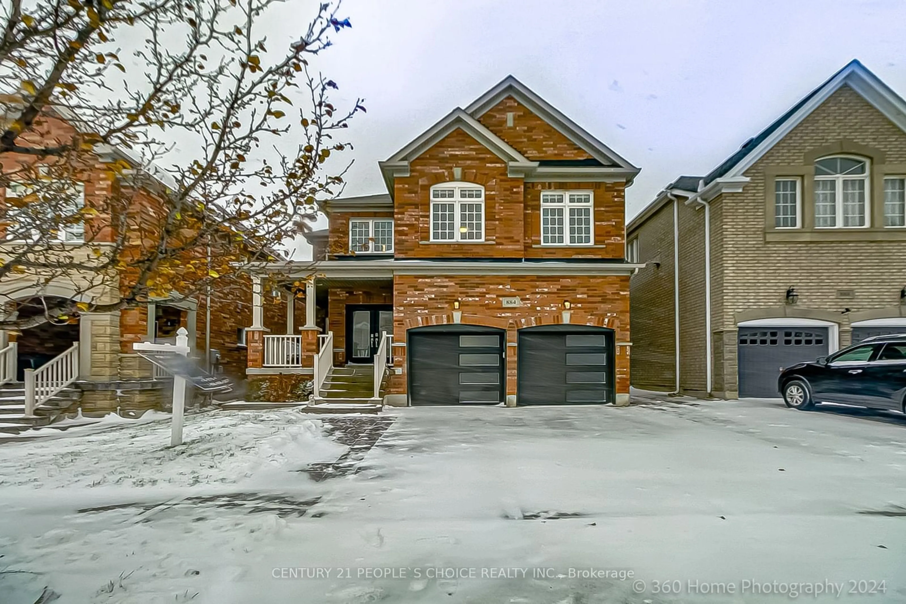 Frontside or backside of a home, the street view for 884 Fetchison Dr, Oshawa Ontario L1K 0L4