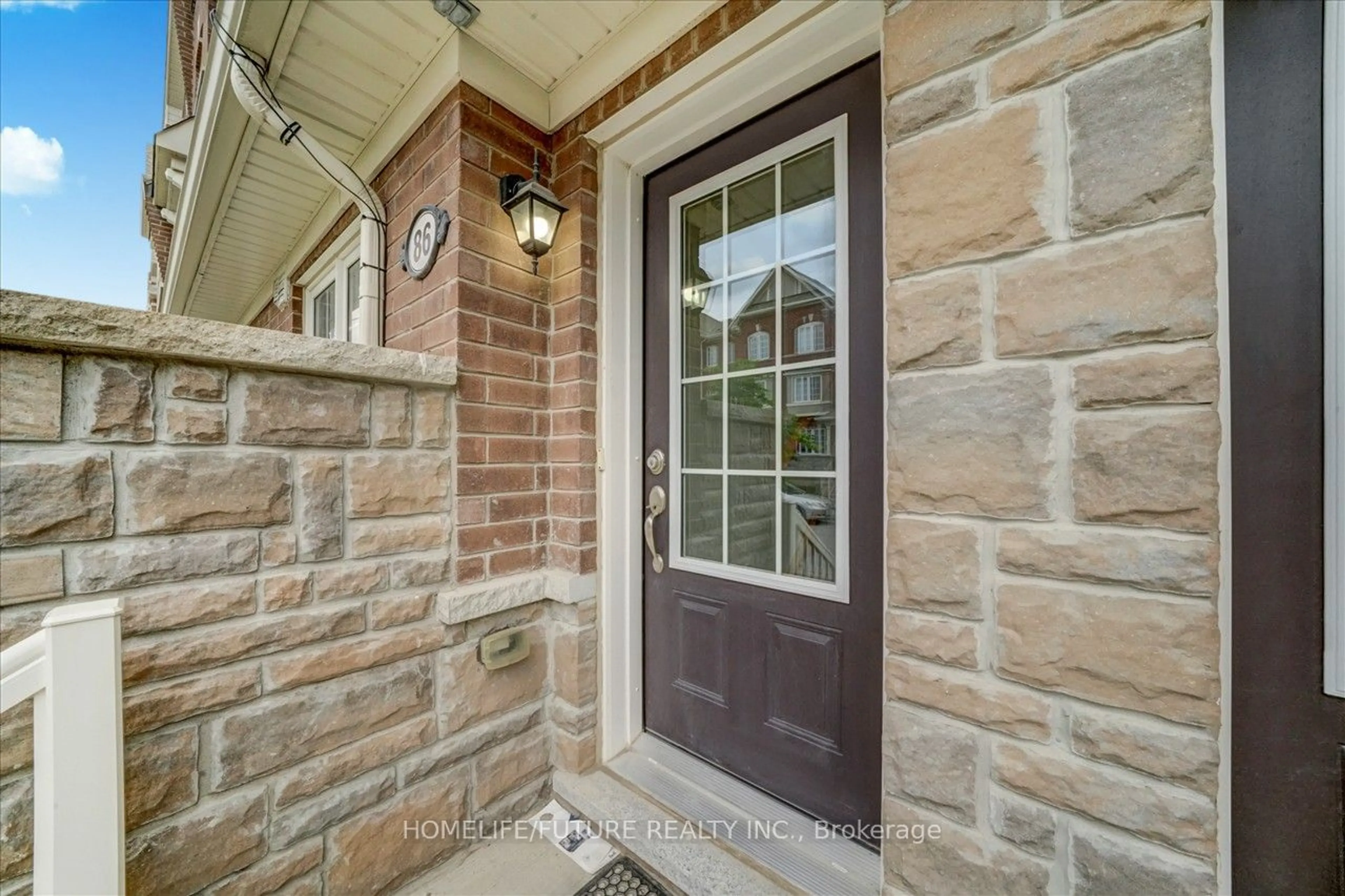 Home with brick exterior material for 86 Jolly Way, Toronto Ontario M1P 0E2