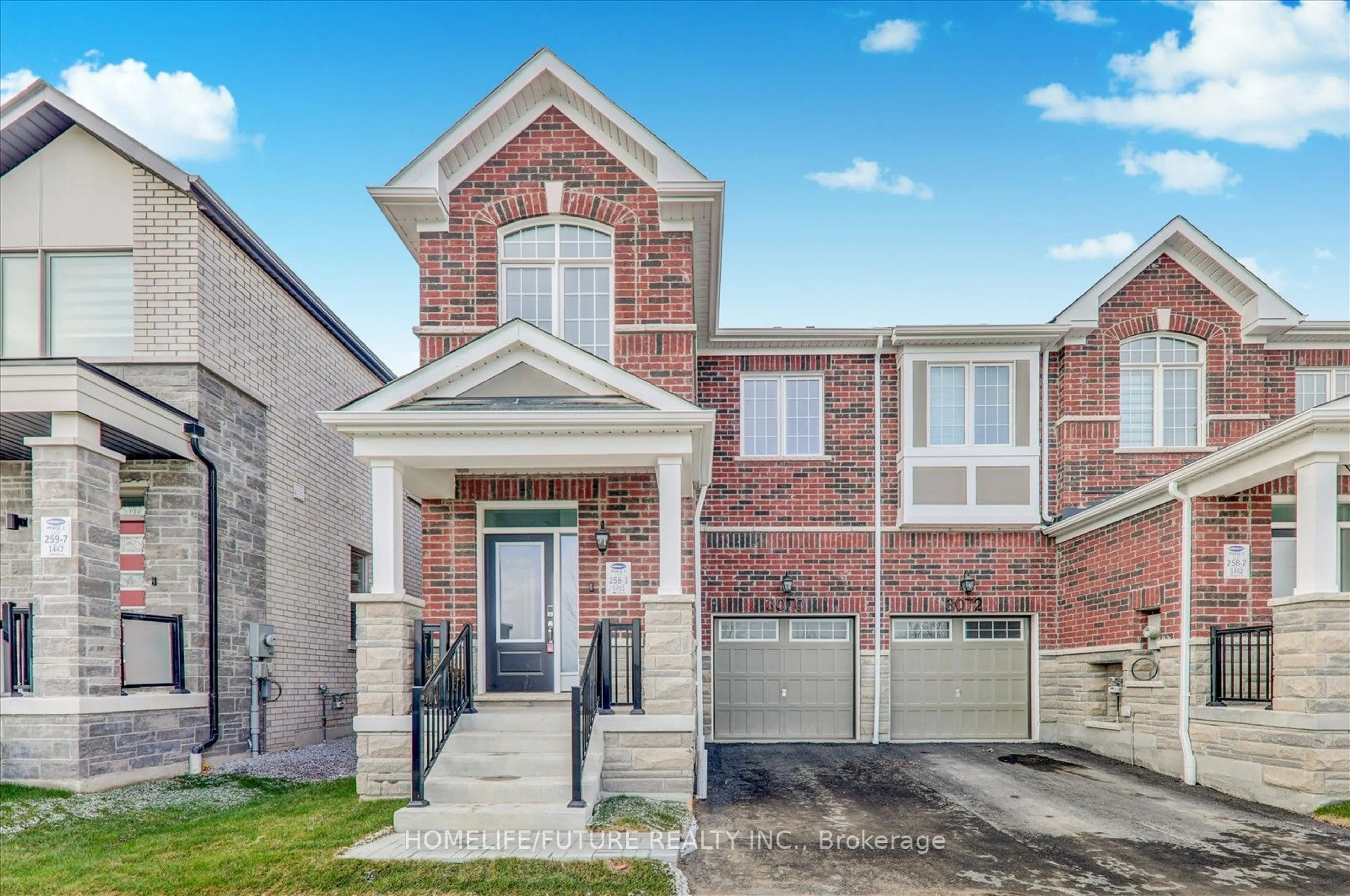 Home with brick exterior material for 3070 Sideline 16, Pickering Ontario L1X 2R2