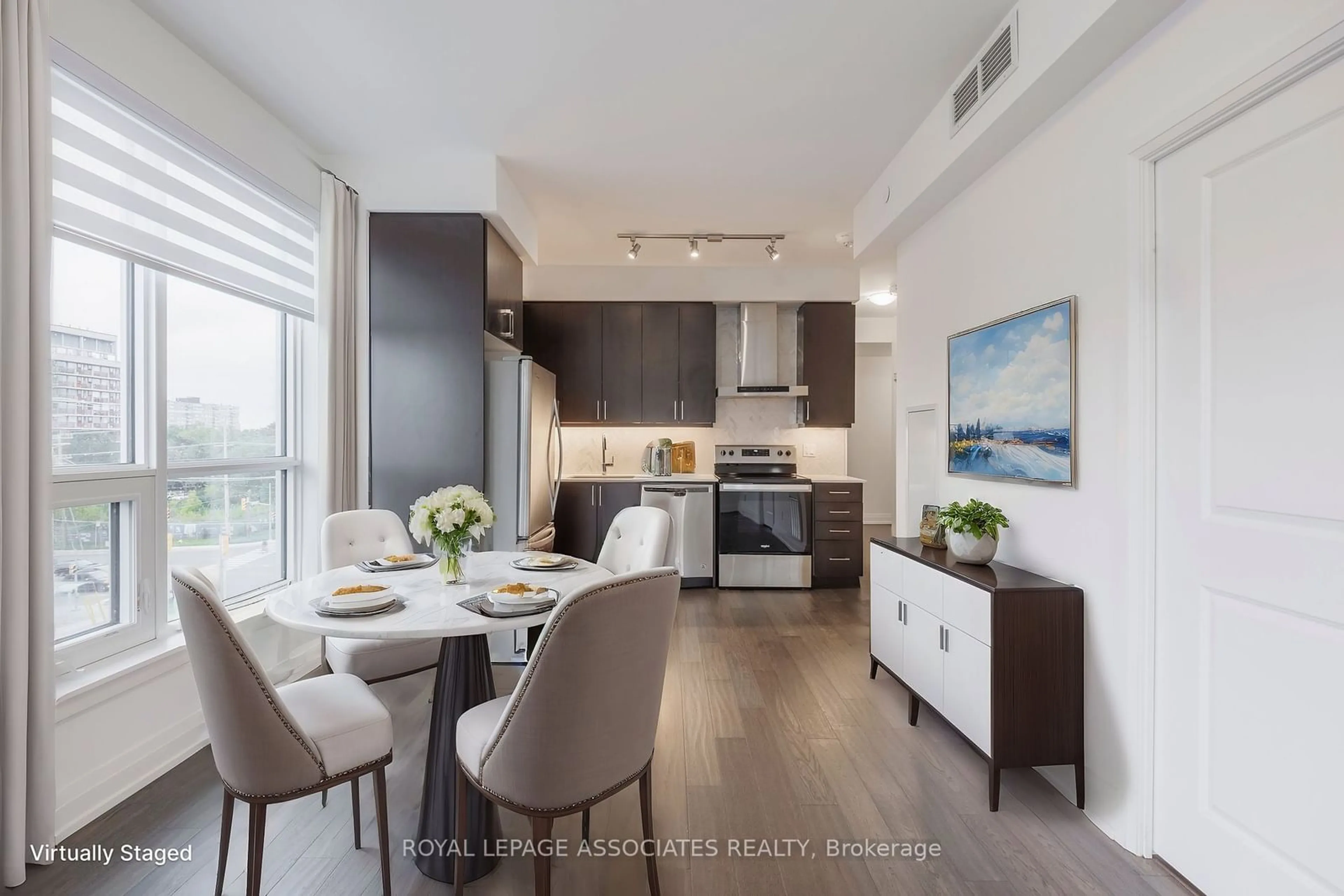 Open concept kitchen for 3121 Sheppard Ave #306, Toronto Ontario M2N 3B3