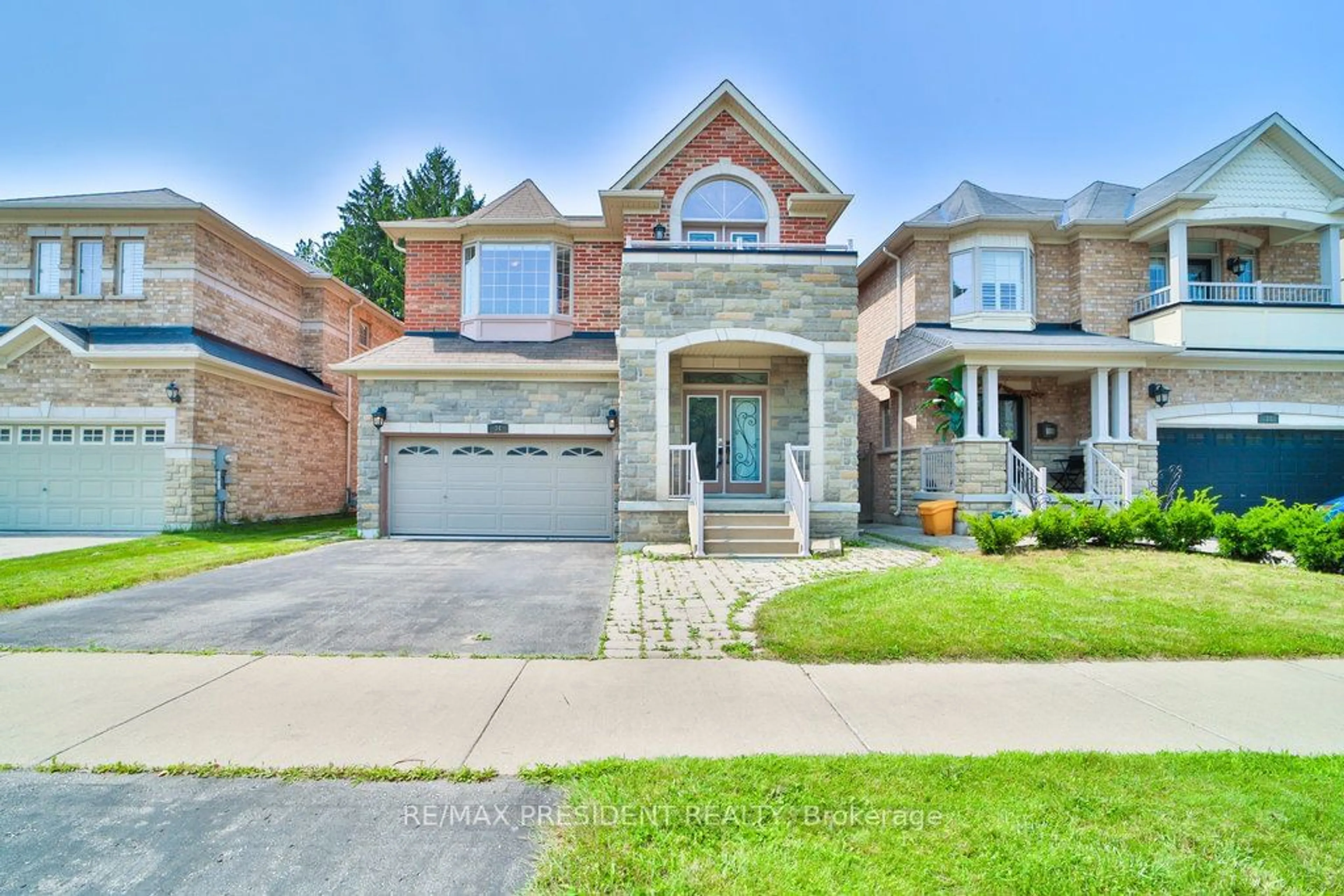 Home with brick exterior material, street for 34 Harry Gay Dr, Clarington Ontario L1E 0B2