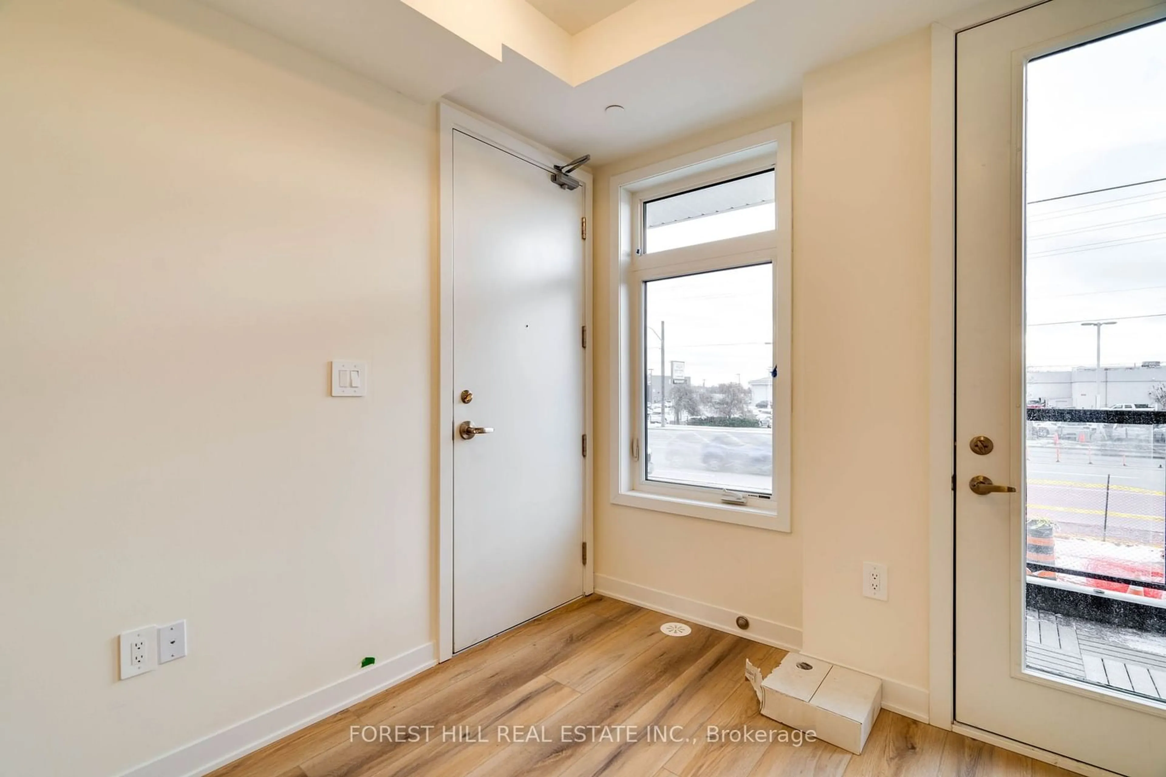 Indoor entryway, wood floors for 755 Omega Dr #322, Pickering Ontario L1V 1A8