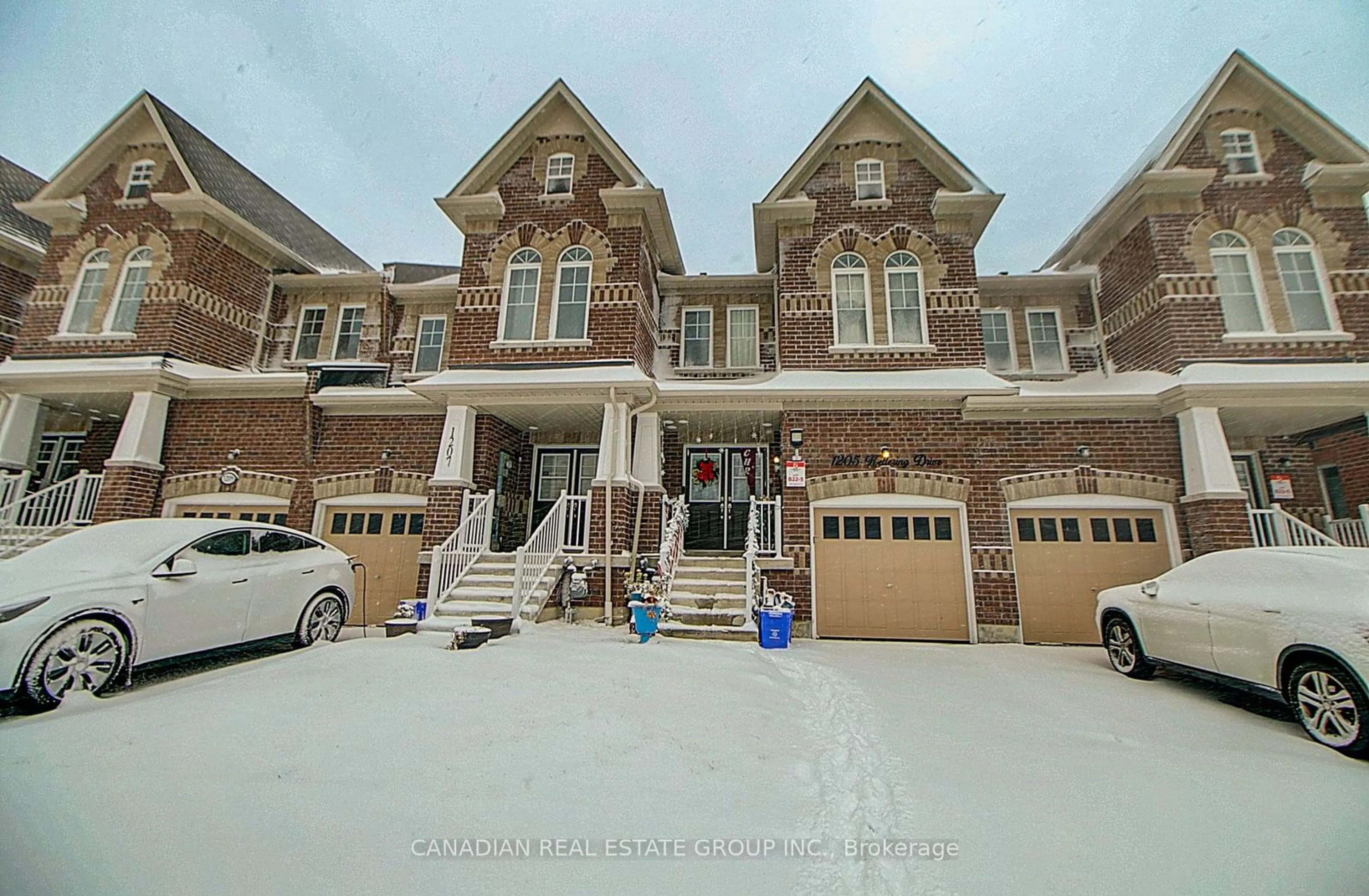 A pic from exterior of the house or condo, the street view for 1205 Kettering Dr, Oshawa Ontario L1K 1A6