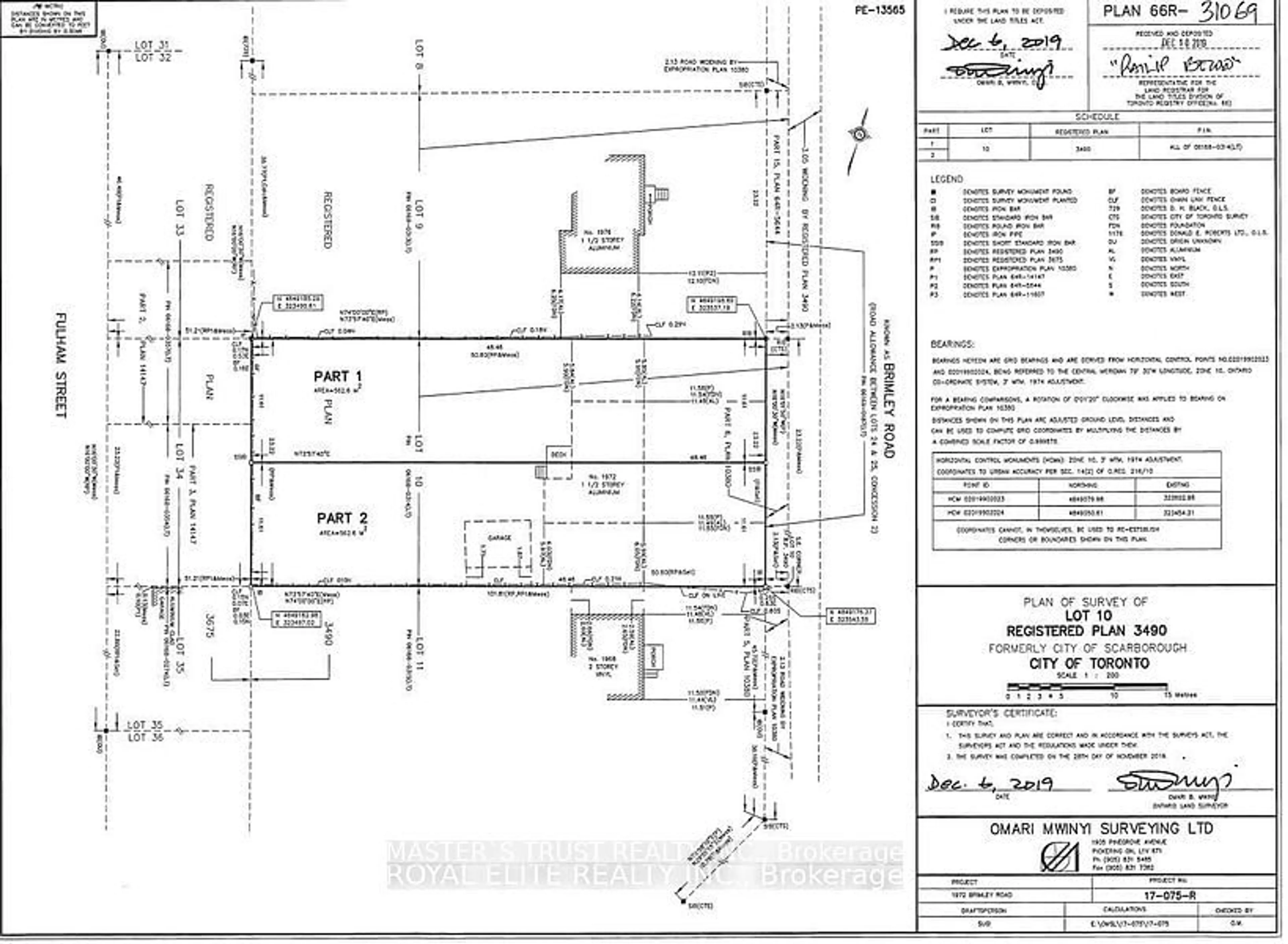 Floor plan for 1972 Brimley Rd, Toronto Ontario M1S 2B2