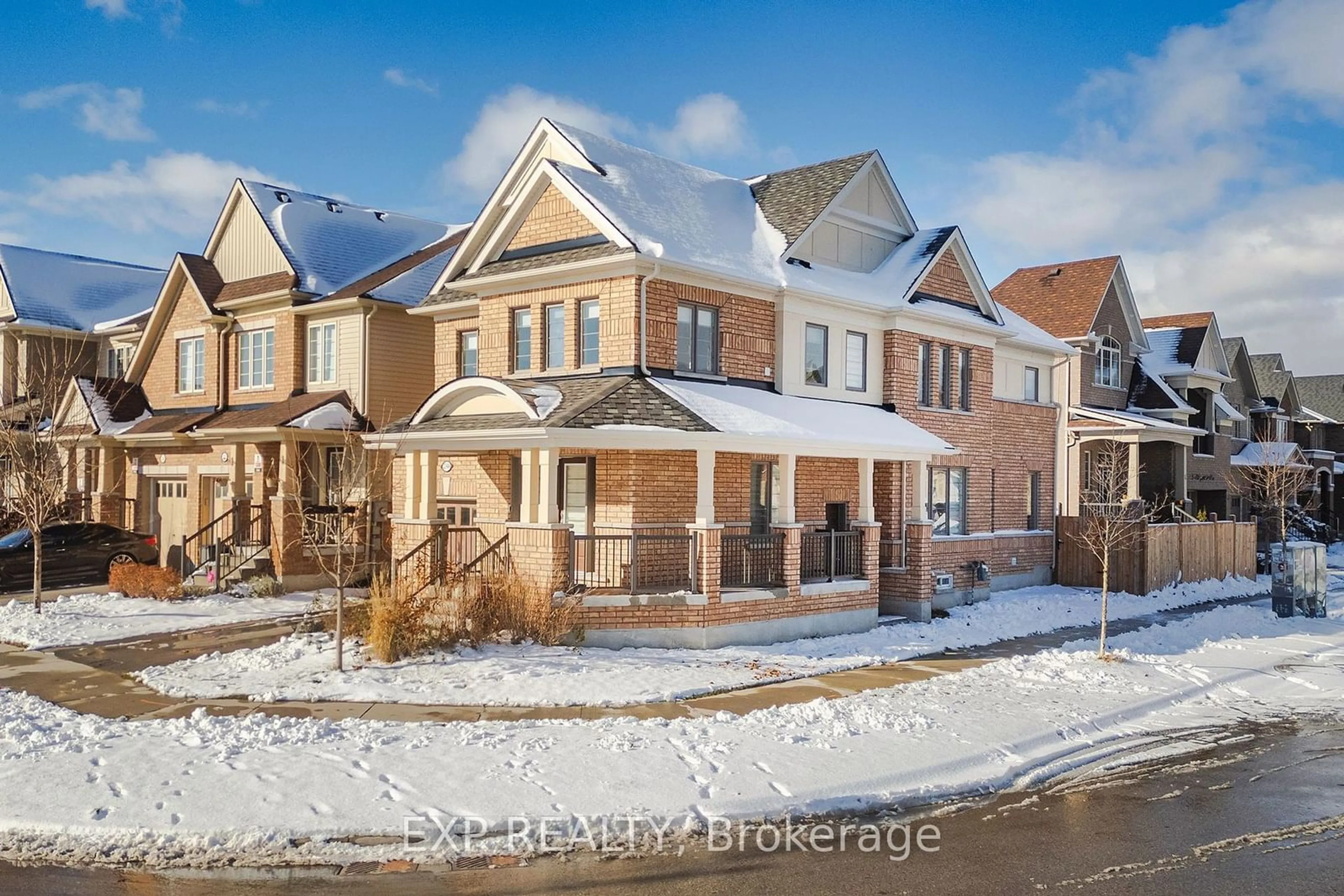 A pic from exterior of the house or condo, the street view for 2344 Equestrian Cres, Oshawa Ontario L1L 0L6