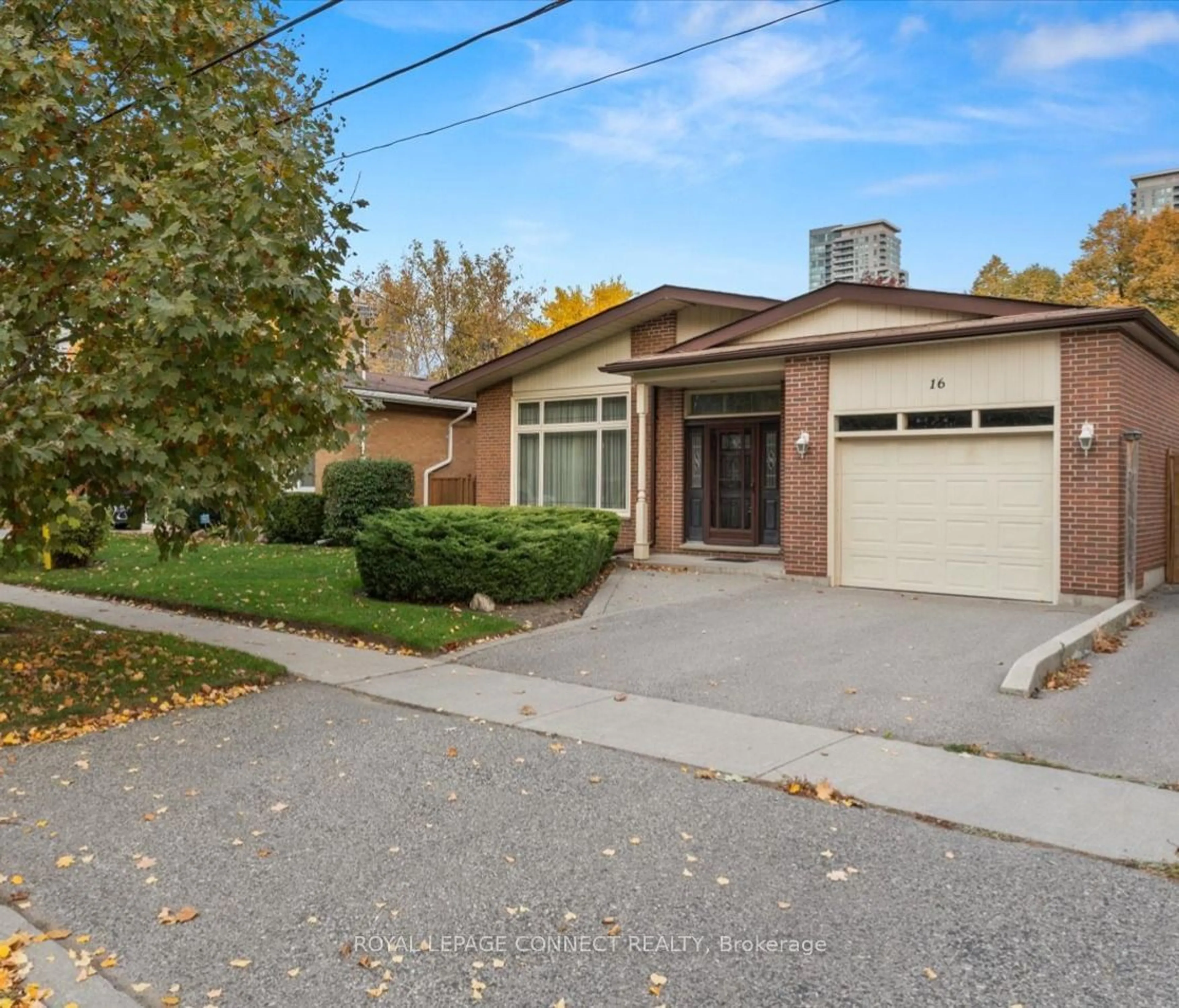 Home with brick exterior material, street for 16 Aspendale Dr, Toronto Ontario M1P 4J6