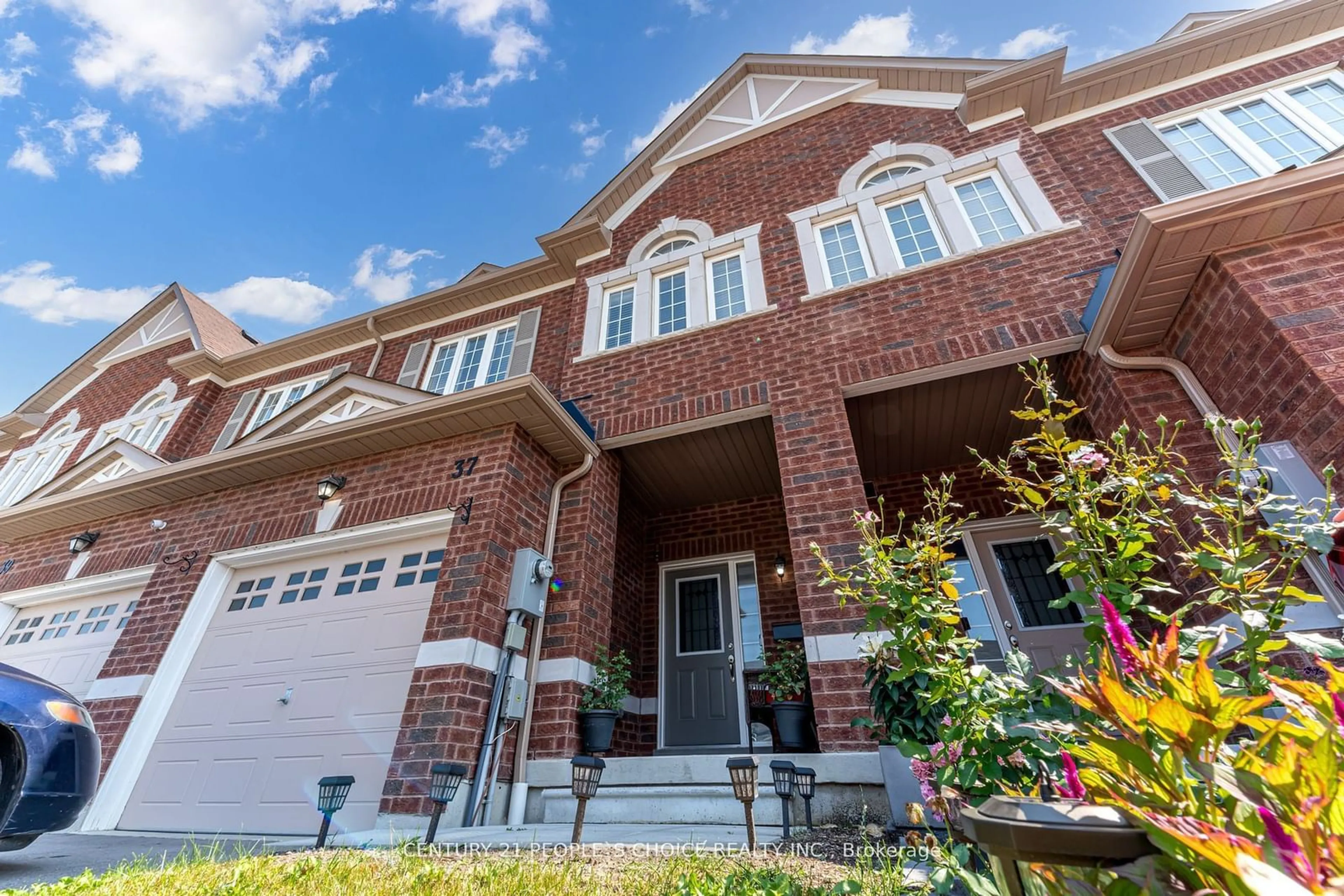 Home with brick exterior material, street for 37 Jevons Dr, Ajax Ontario L1Z 0T5