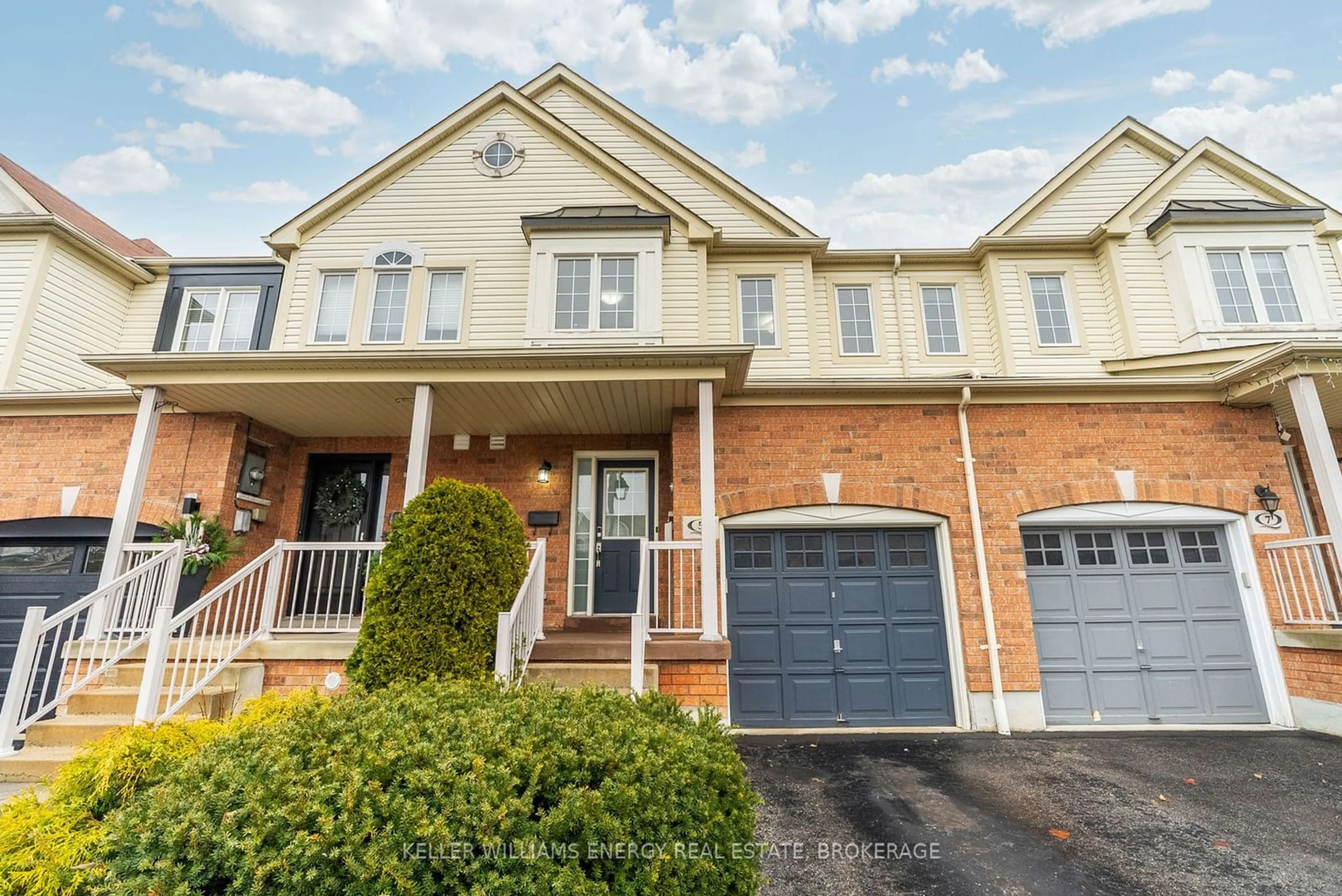 Home with brick exterior material, street for 5 Bonello Cres, Whitby Ontario L1R 3N6