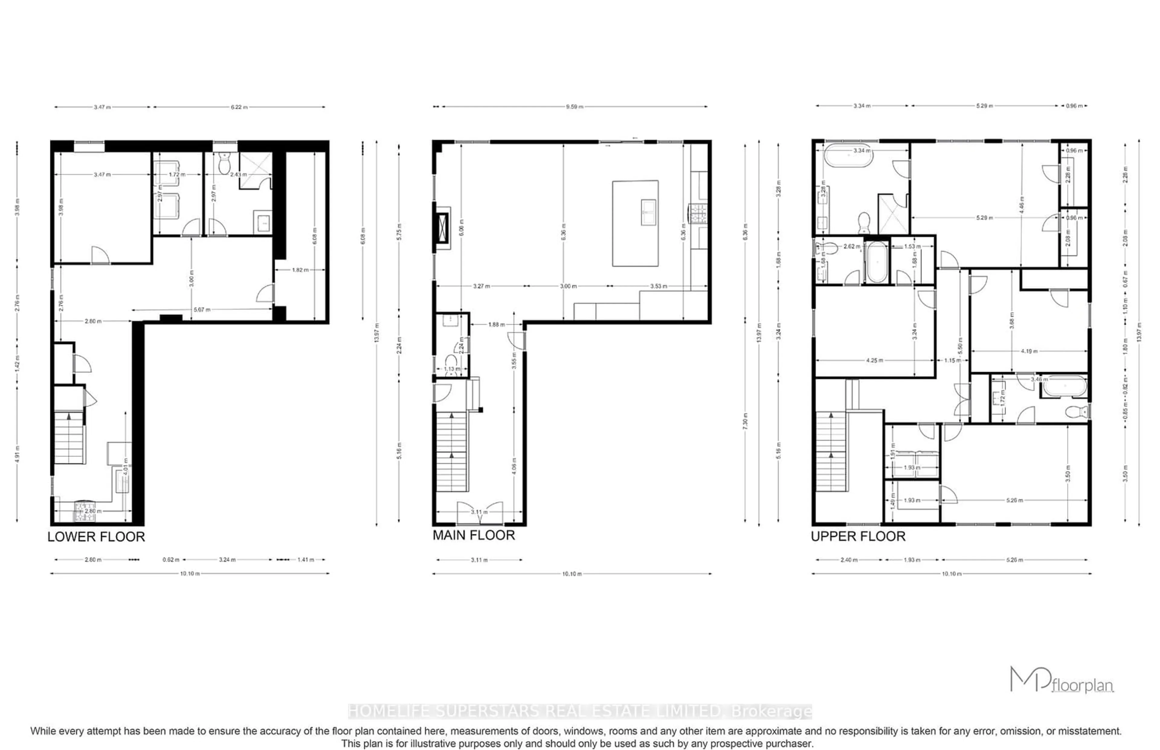 Floor plan for 49 Greendowns Dr, Toronto Ontario M1M 2G6