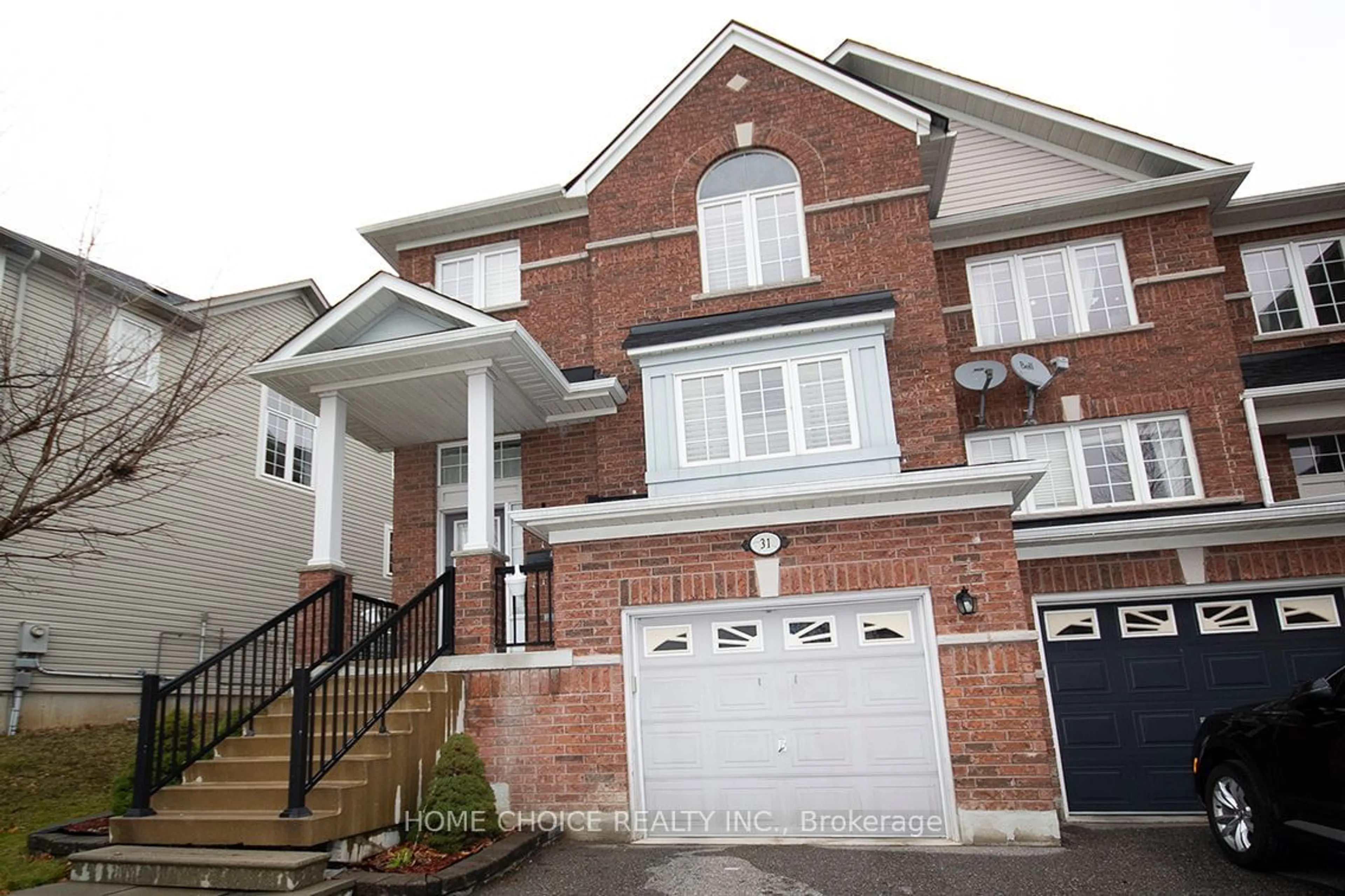 Home with brick exterior material, street for 31 Latchford Way, Whitby Ontario L1N 0G2