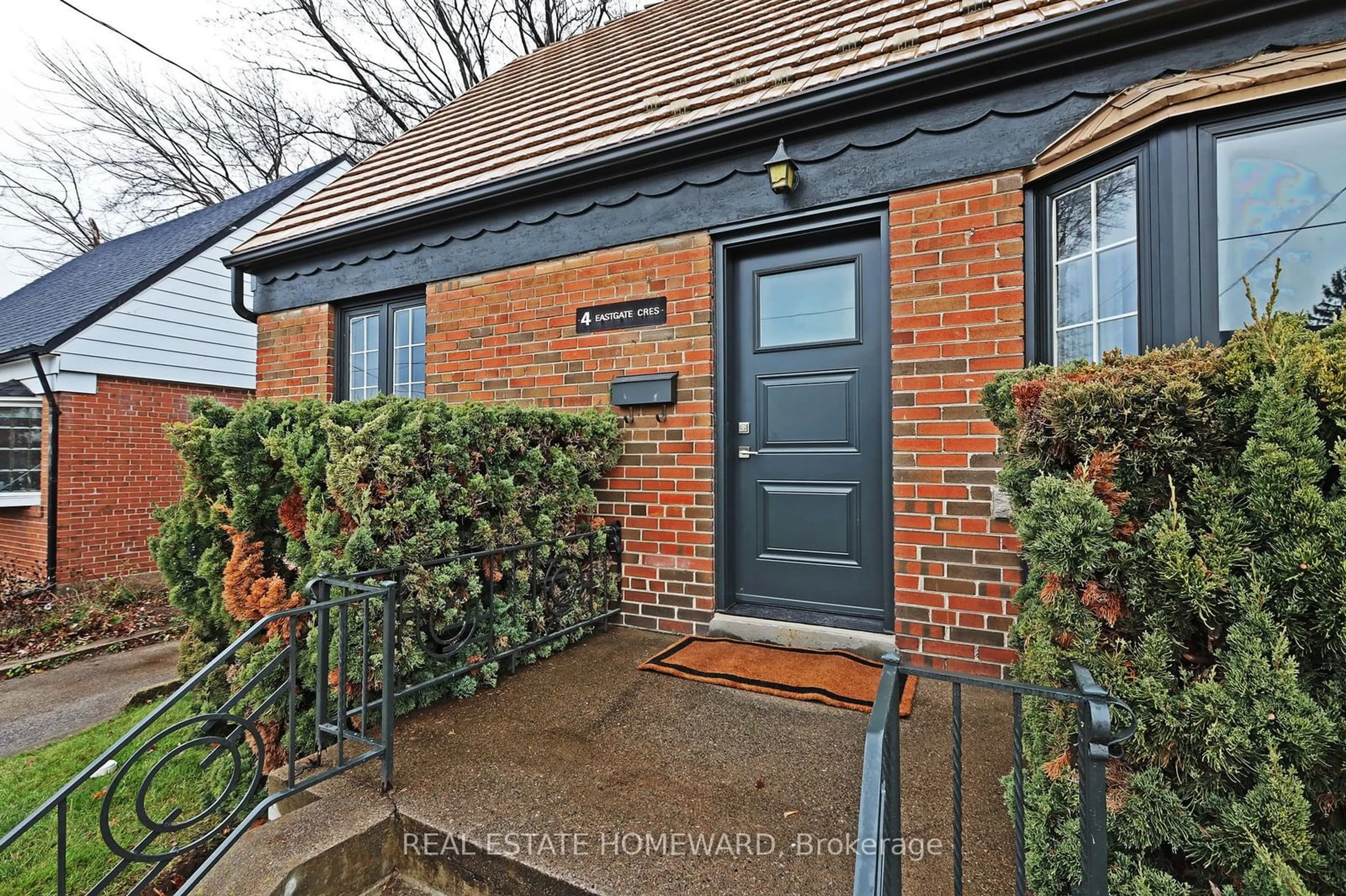 Home with brick exterior material, street for 4 Eastgate Cres, Toronto Ontario M1L 1W9