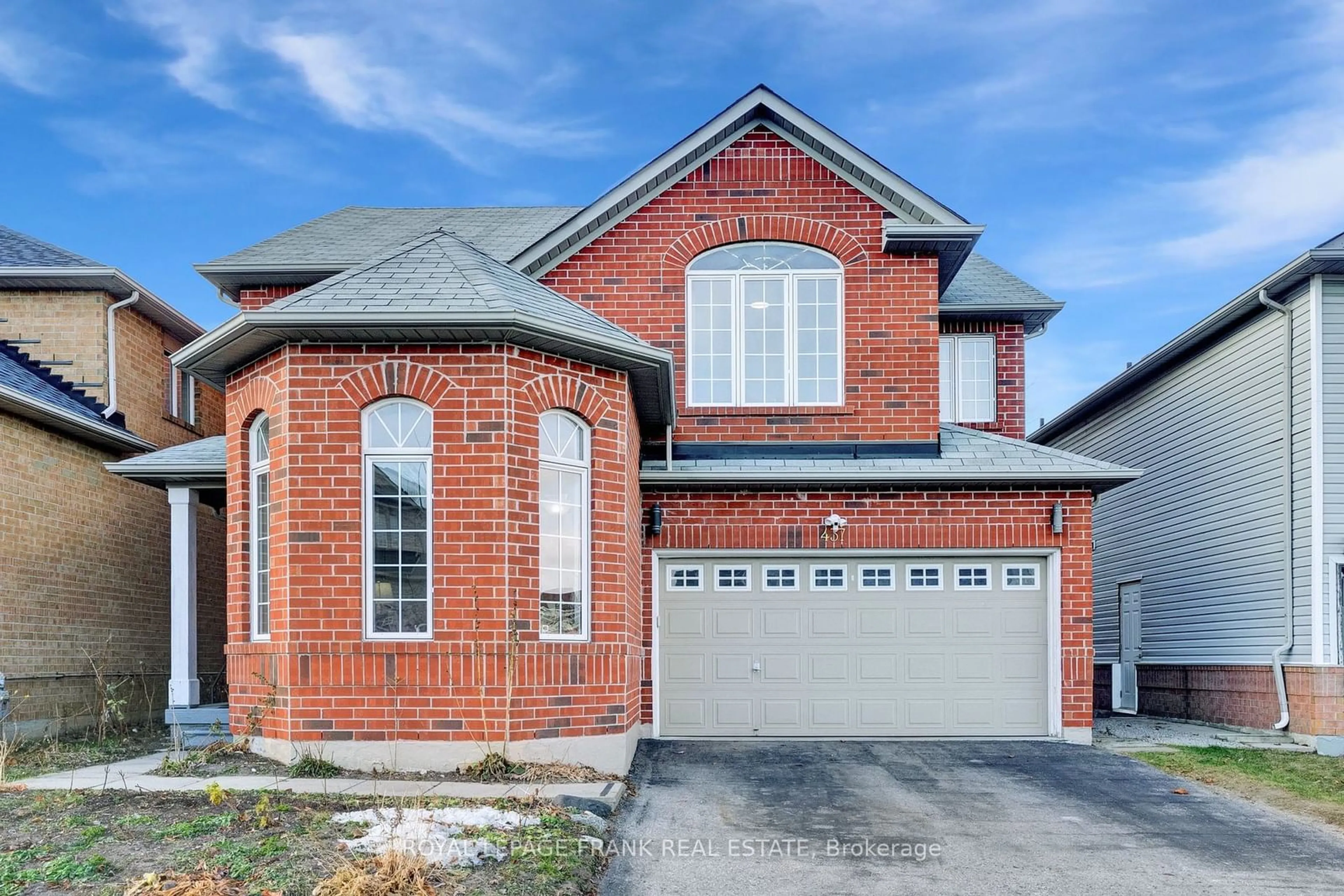 Home with brick exterior material, street for 437 Nottingham Cres, Oshawa Ontario L1K 2V7